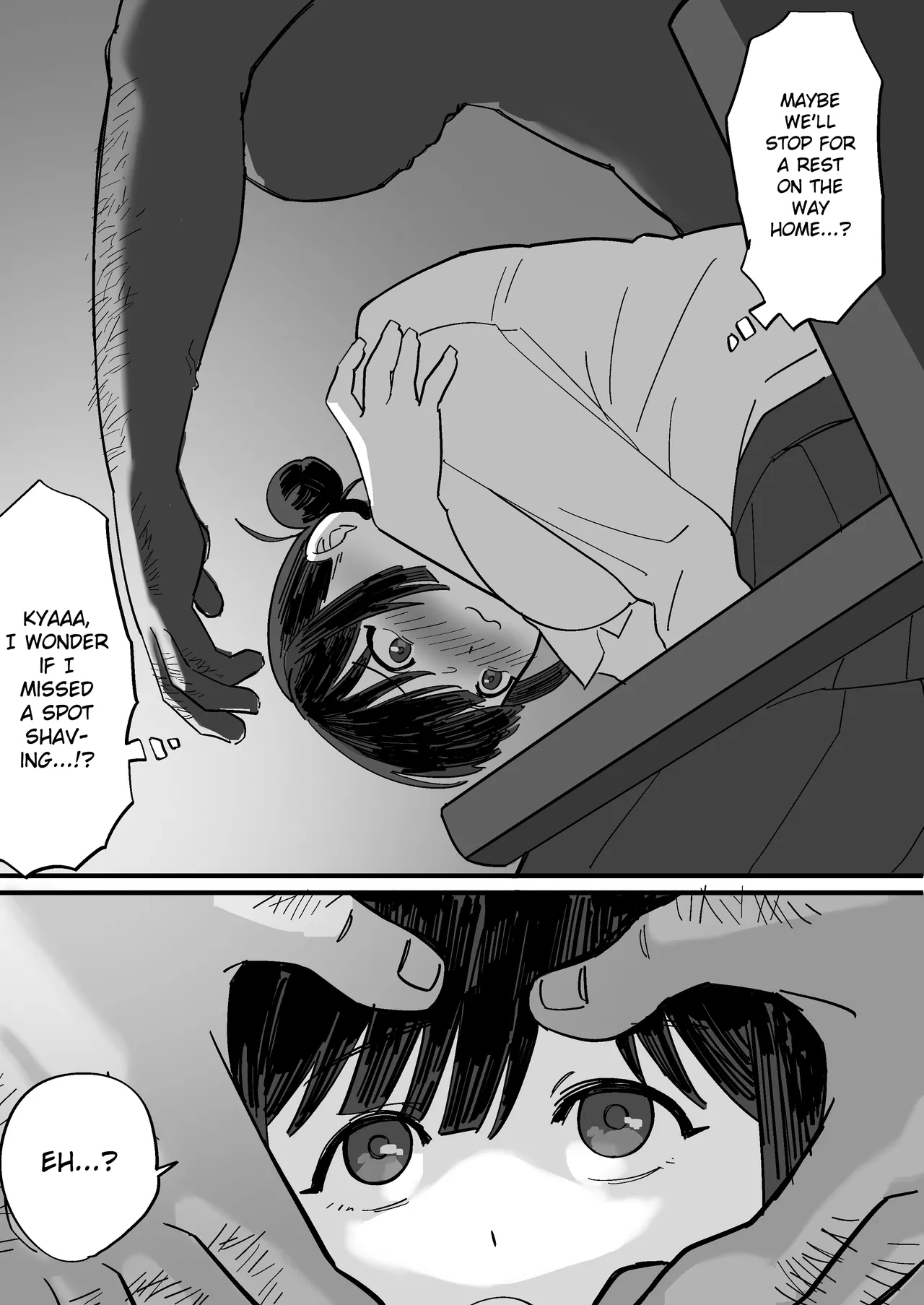 [Ebigani] Akogare no Senpai to Tanoshii Eigakan Date no hazu ga... Shiranai Oji-san tachi ni Mawasareru [English] [Gagak_Ireng] (incomplete) numero di immagine  12