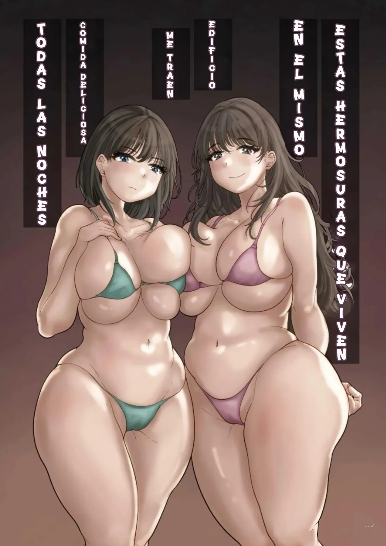 [Mochimochi Warabi] Onaji Mansion ni Sumu Onna-tachi ga Maiban Ore ni Okazu o Todoke ni Kuru Ken | Estas HERMOSURAS Que VIVEN En El Mismo Edificio Me Traen Comida Deliciosa Todas Las NOCHES [Spanish] [Skar2B] Bildnummer 1