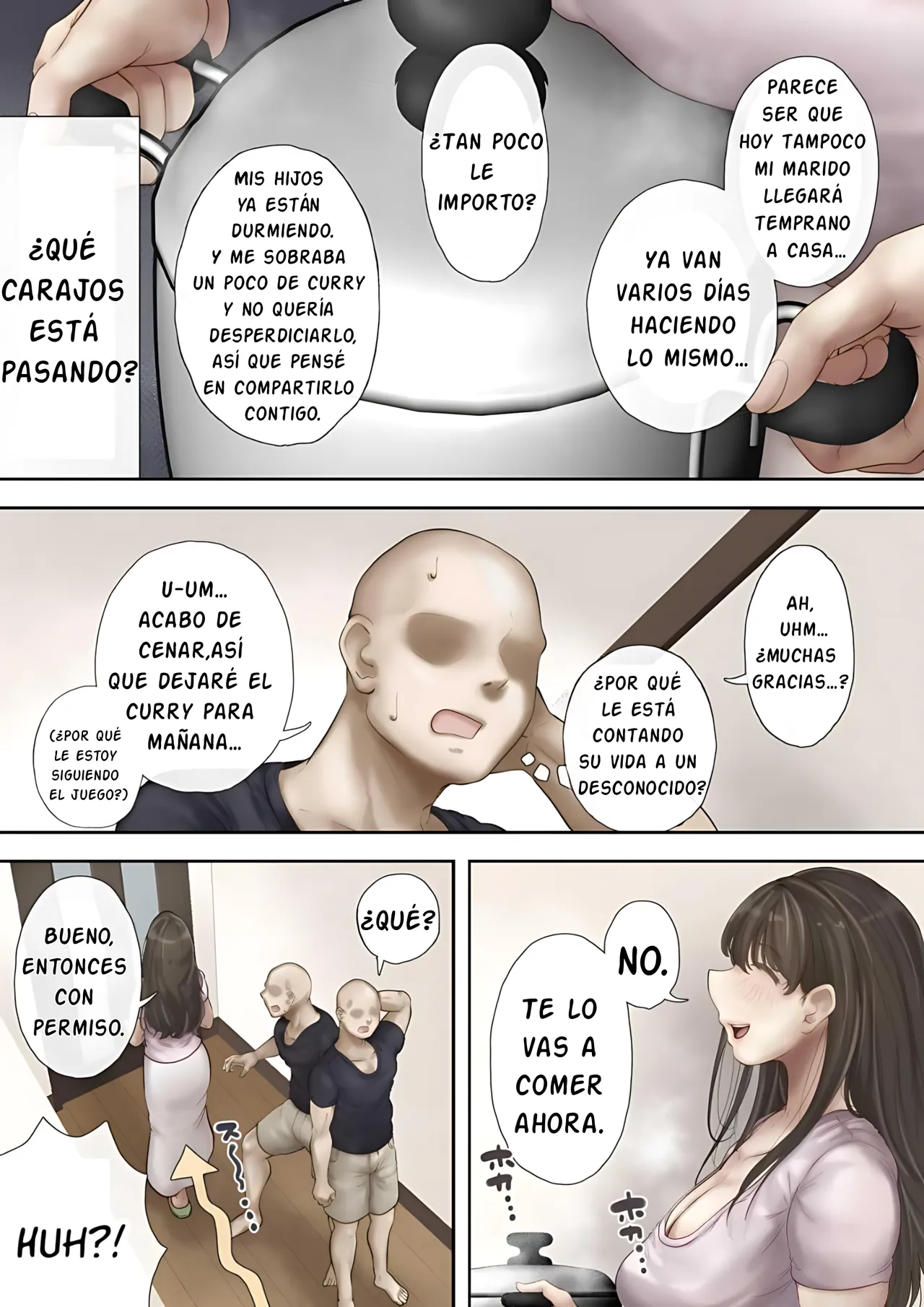 [Mochimochi Warabi] Onaji Mansion ni Sumu Onna-tachi ga Maiban Ore ni Okazu o Todoke ni Kuru Ken | Estas HERMOSURAS Que VIVEN En El Mismo Edificio Me Traen Comida Deliciosa Todas Las NOCHES [Spanish] [Skar2B] Bildnummer 6