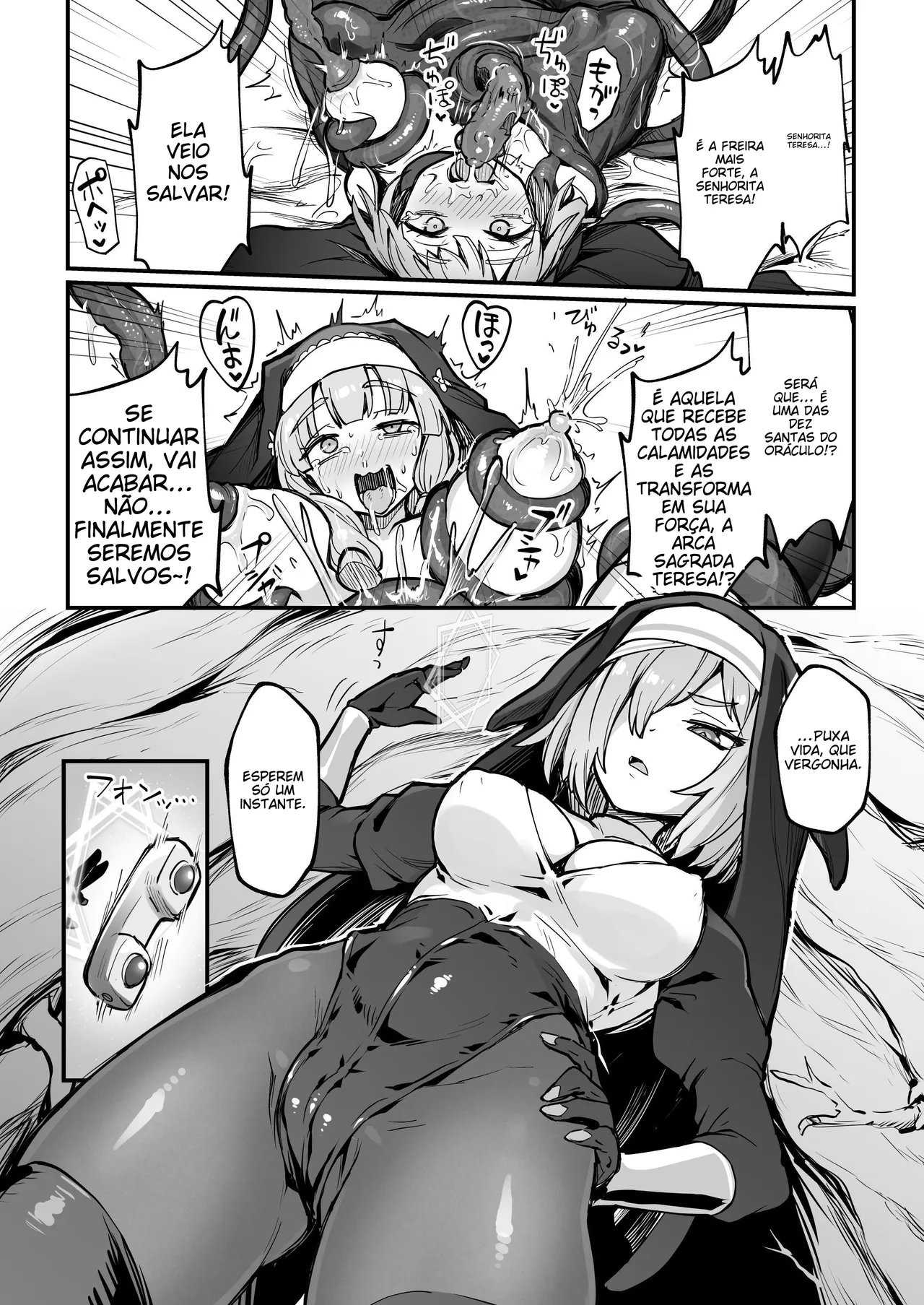 [Naminori Navy (ebinavy)] Shokushu Nanka ni Makenai! Side:T [Portuguese-BR] [Digital] (TR-271) 图片编号 5