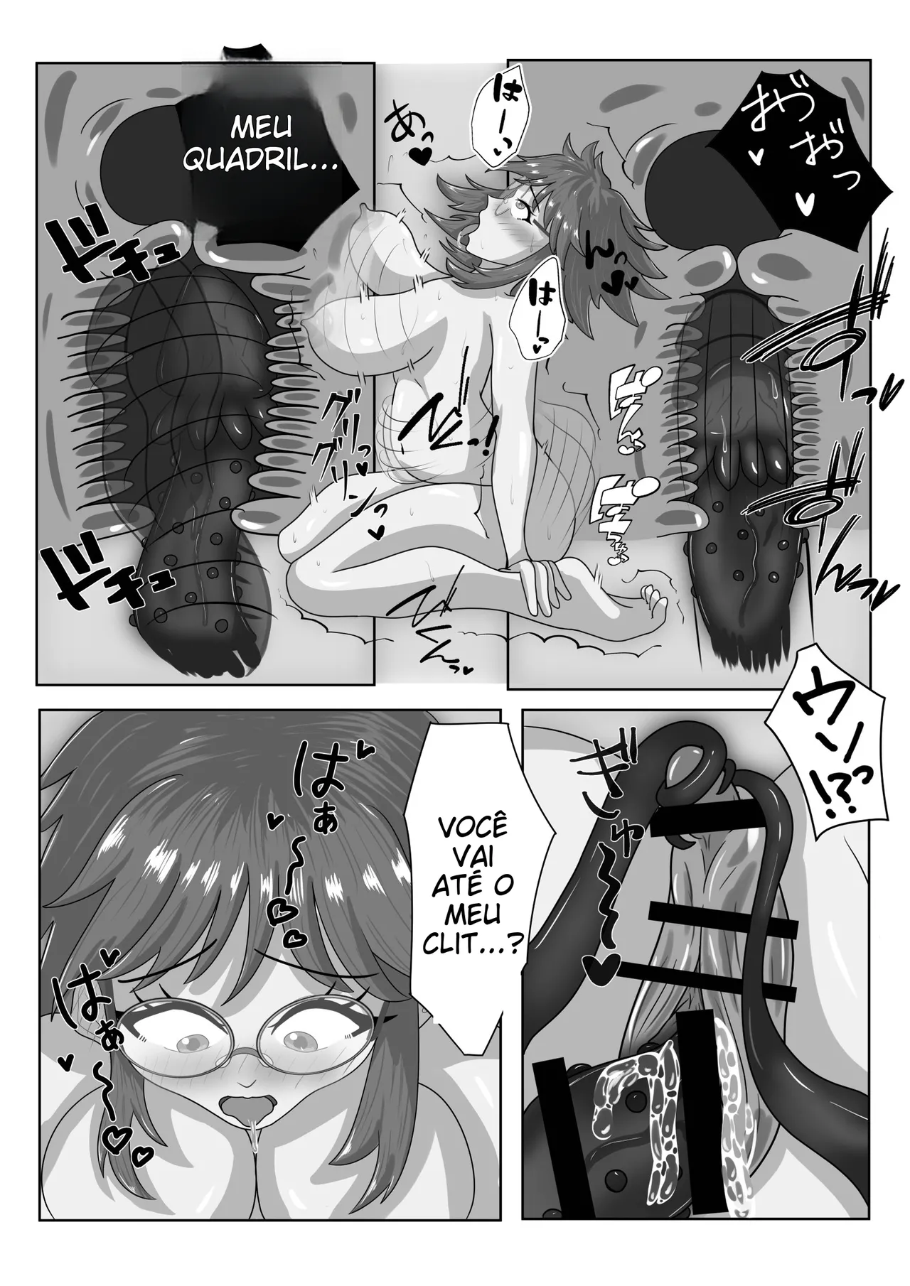 [Orifusa Anmitsu] Shokushu Onanie shitetara Kisei sarete Futanari ni Natta node Jikajusei suru Hanashi [Portuguese-BR] (TR-272) numero di immagine  12