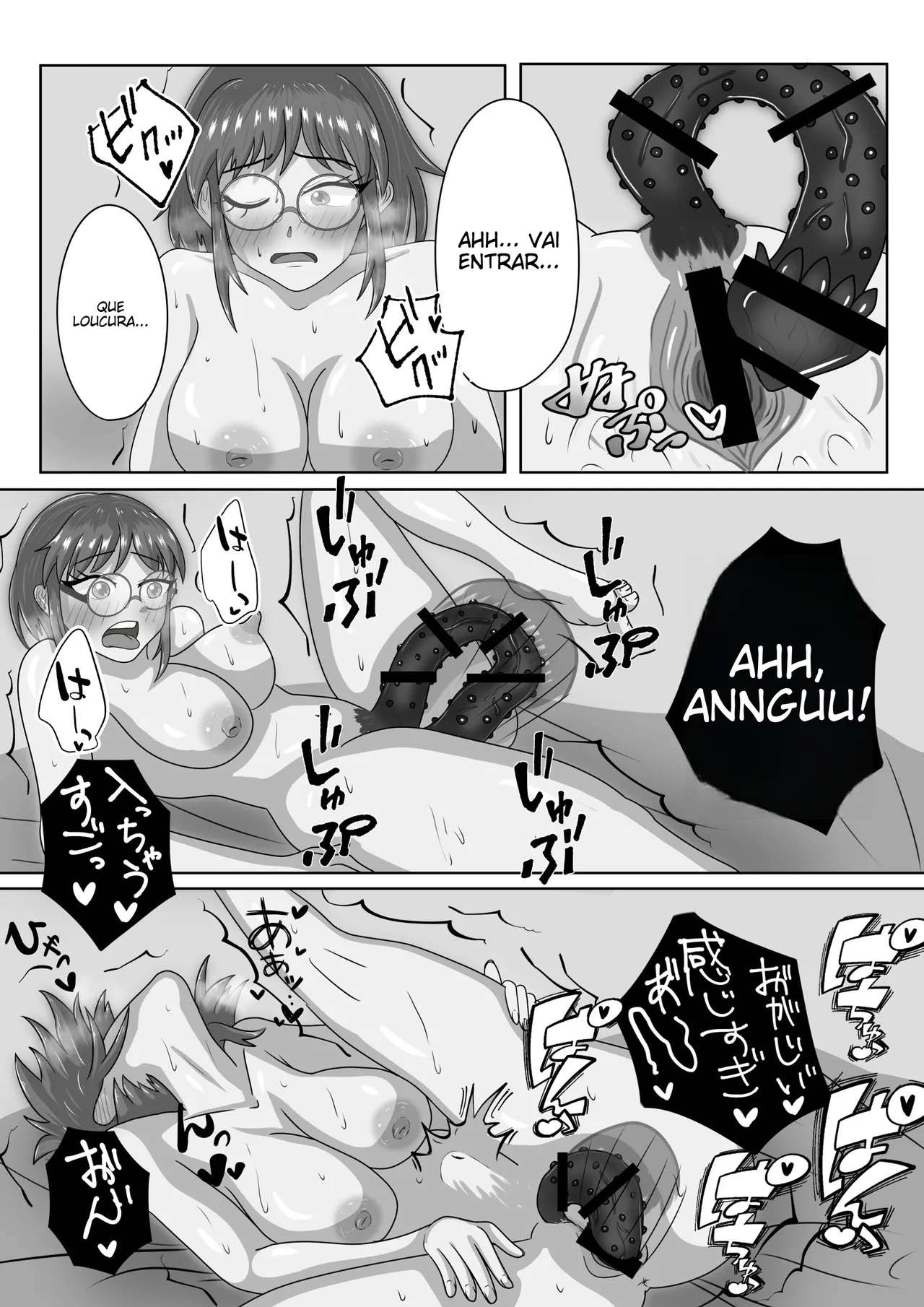 [Orifusa Anmitsu] Shokushu Onanie shitetara Kisei sarete Futanari ni Natta node Jikajusei suru Hanashi [Portuguese-BR] (TR-272) numero di immagine  25