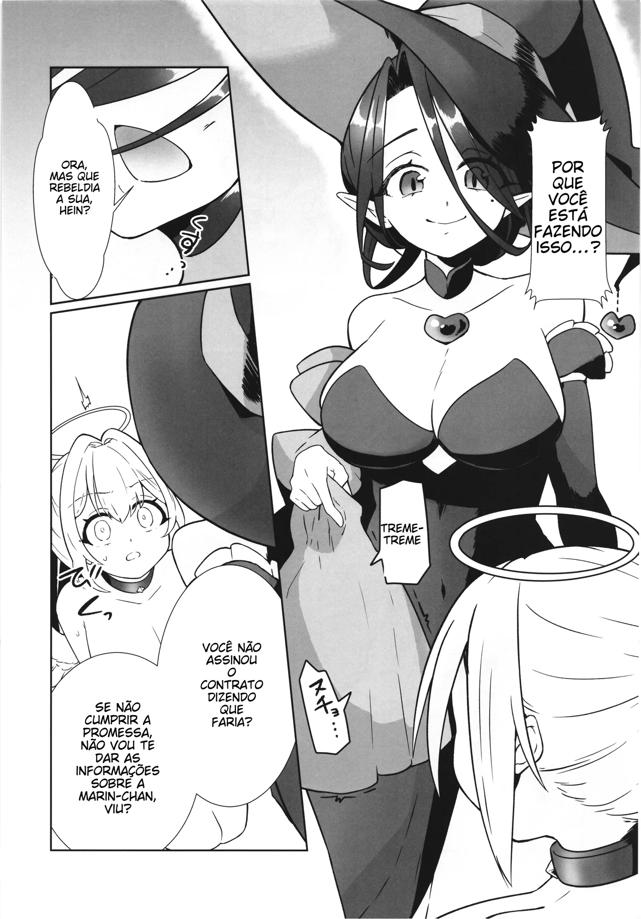 (C106) [Nanao-Chan Labo (Nanaoya Hajime)] Majo no Kairaku Kenkyuujo 3 [Portuguese-BR] (TR-273) image number 6