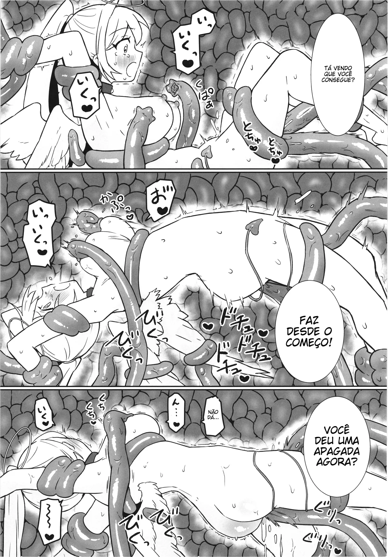 (C106) [Nanao-Chan Labo (Nanaoya Hajime)] Majo no Kairaku Kenkyuujo 3 [Portuguese-BR] (TR-273) image number 29