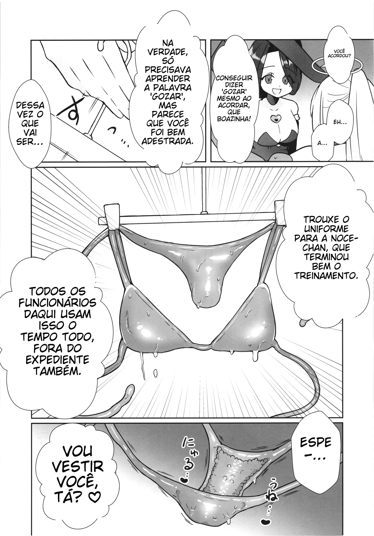 (C106) [Nanao-Chan Labo (Nanaoya Hajime)] Majo no Kairaku Kenkyuujo 3 [Portuguese-BR] (TR-273) image number 41