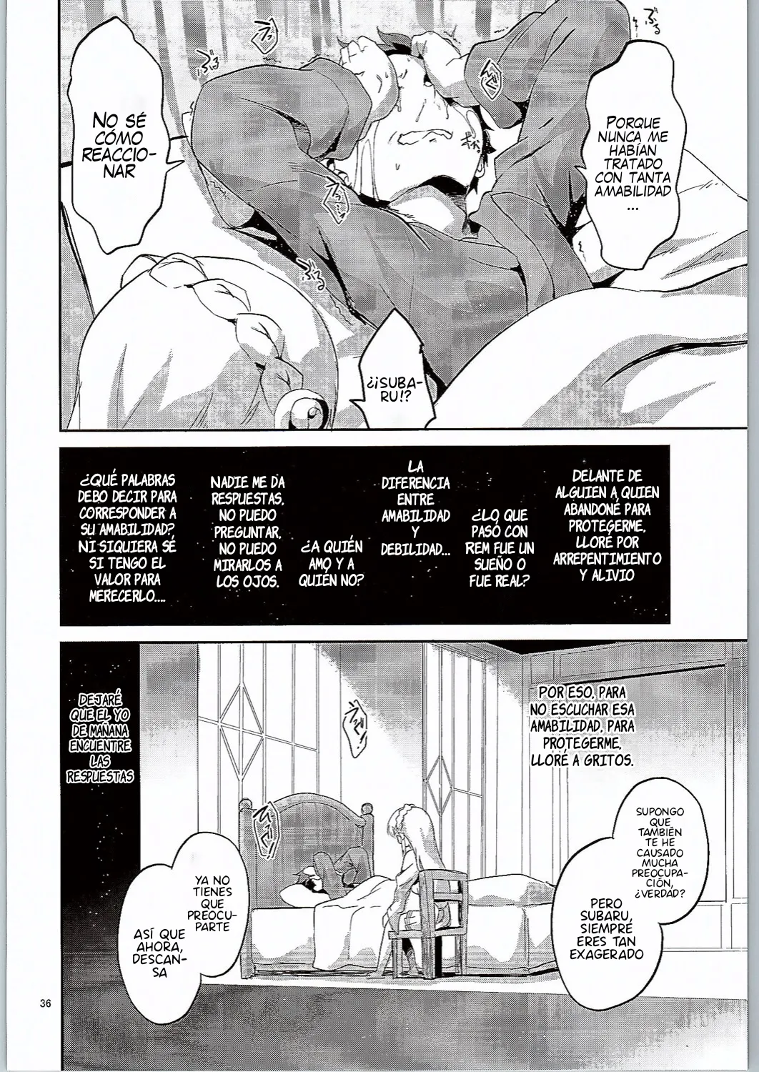 (C90) [Circle-FIORE (Ekakibit)] Rem wa Iya na Ko ni Natte Shimaimasu.... | Rem se convertirá en una mala chica... (Re:Zero Kara Hajimeru Isekai Seikatsu) [Spanish] 이미지 번호 35