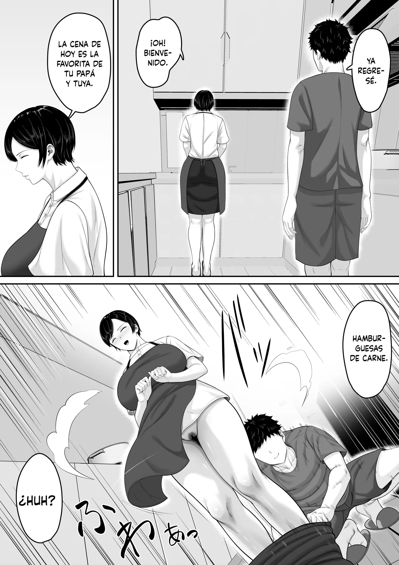 [Kuruto] Sekkusu Resu No Kyonyū Haha Ni Nori De Chaku Sa se Ta Mizugi Ga Ero Sugi Ta Node Chichi No Kawari Ni Chinpo chā Re Tara Mainichi Nori De Naka-dashi Sa se Te Kureru Yō Ni Na~tsu Ta Hanashi (Spanish) Bildnummer 42