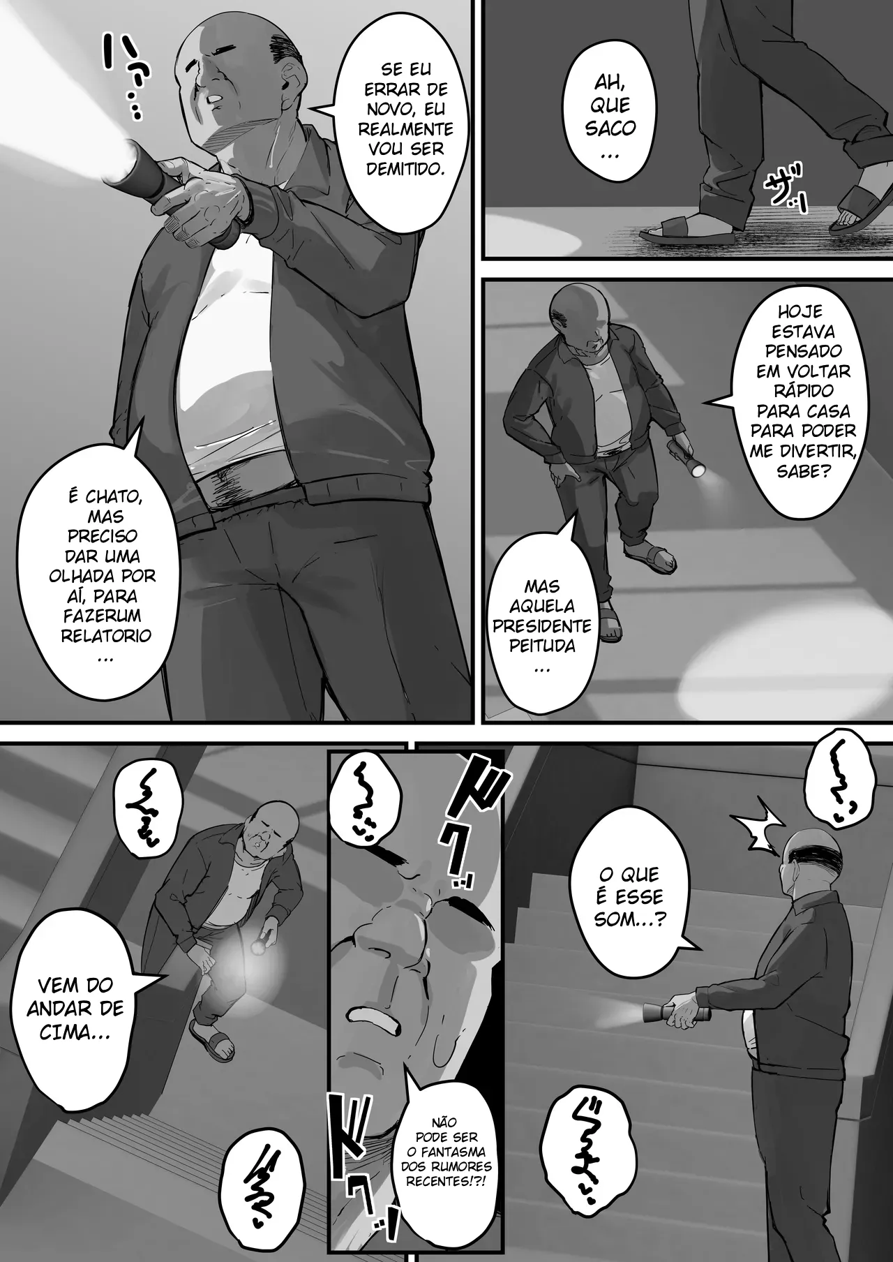 [Baku-π-dou (Kuchi VE)] Dosukebe Seito Kaichou Do-Hentai na Seito Kaichou wa Youmuin no Nikubenki [Portuguese-BR] изображение № 18