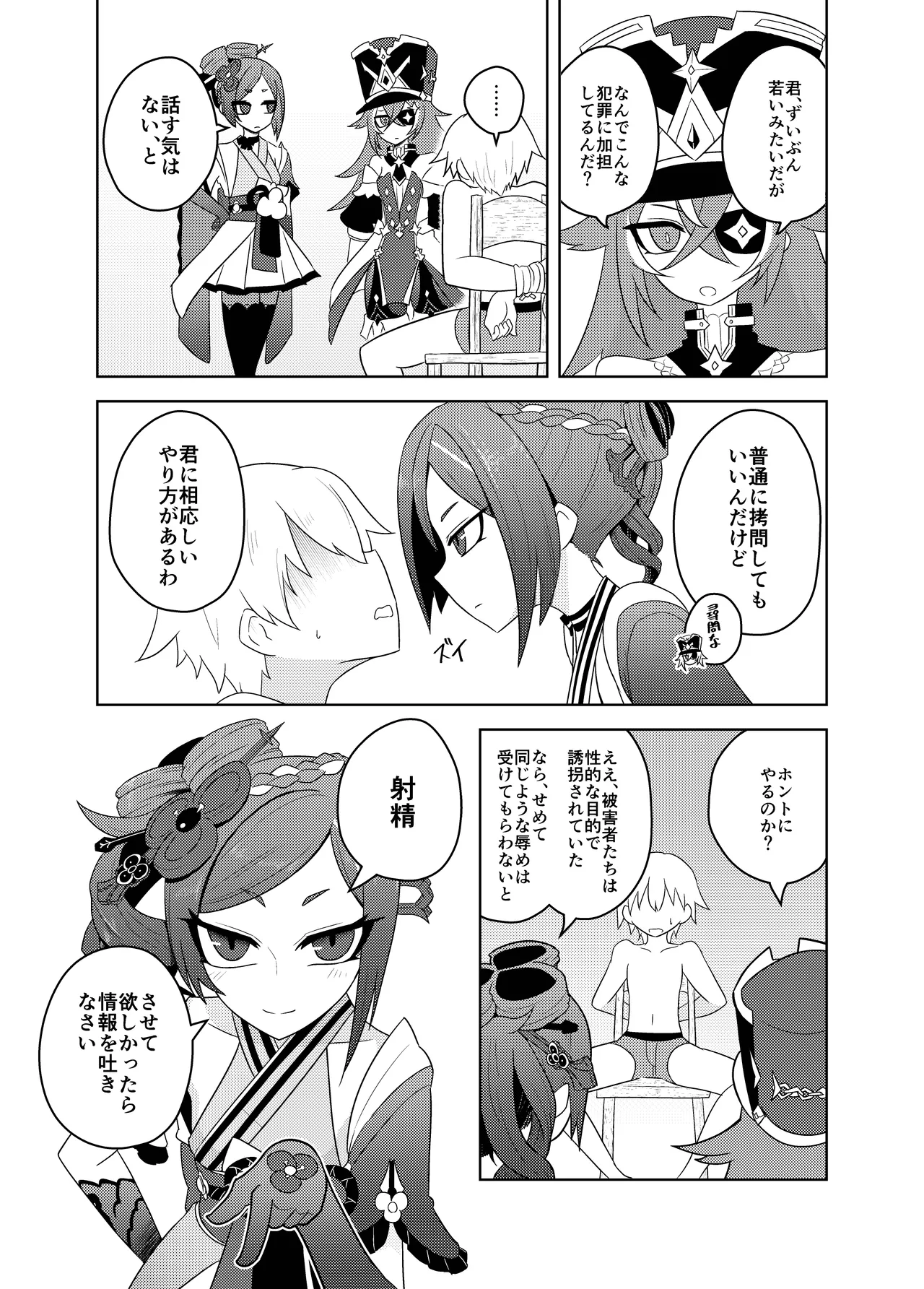 [Atelier:Dew (Kurakumo Nue)] Chiori-ya to Toku-Jun-Yai no Torishirabe (Genshin Impact) [Digital] 图片编号 5