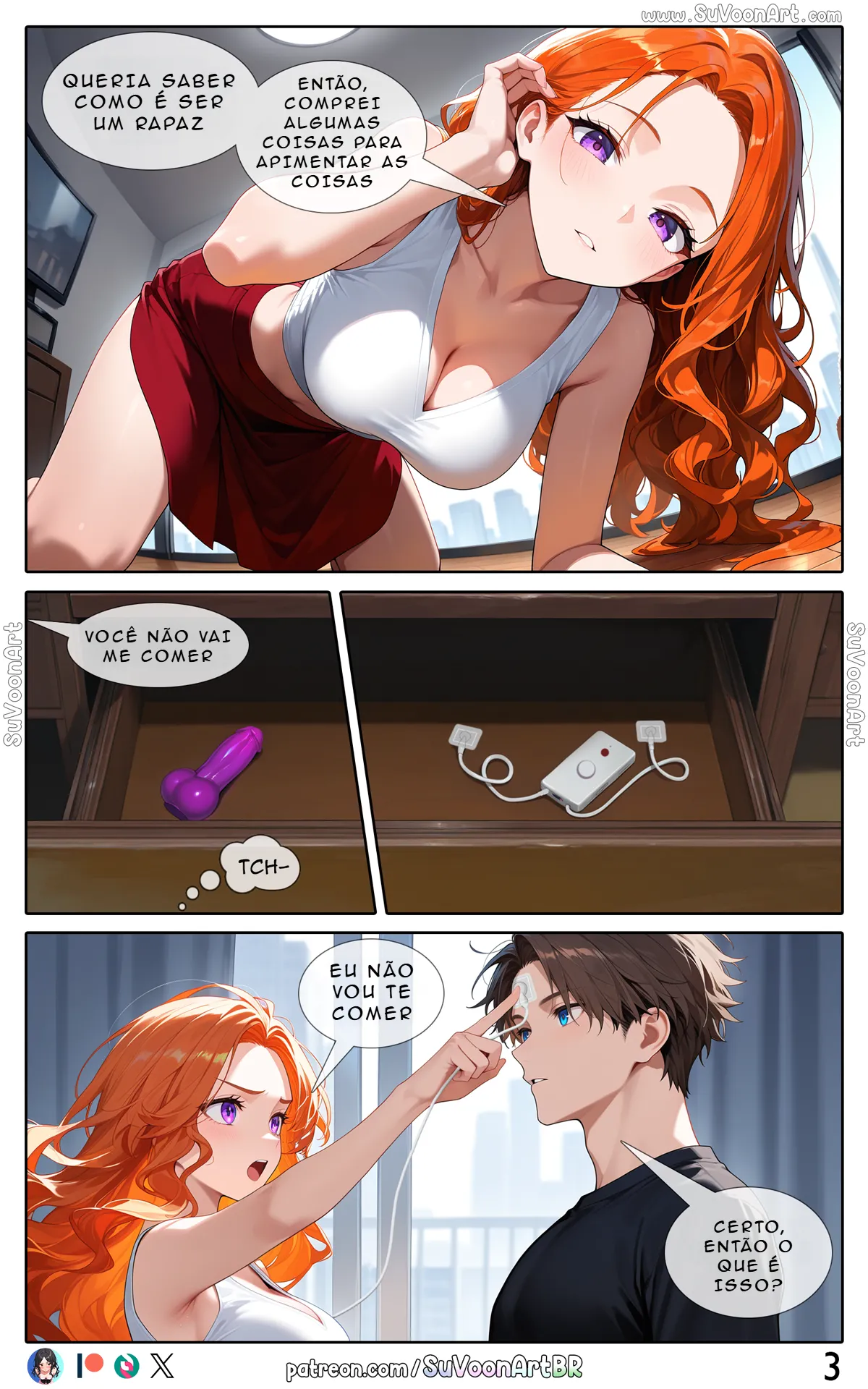 The Other Side Capítulo 1 [Portuguese-BR] [BLACKSUB] [AI Generated] numero di immagine  4