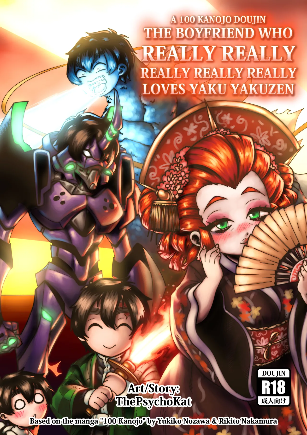 A 100 Kanojo Doujin: The Boyfriend Who Really Really Really Really Really LOVES Yaku Yakuzen [ThePsychoKat] imagen número 1