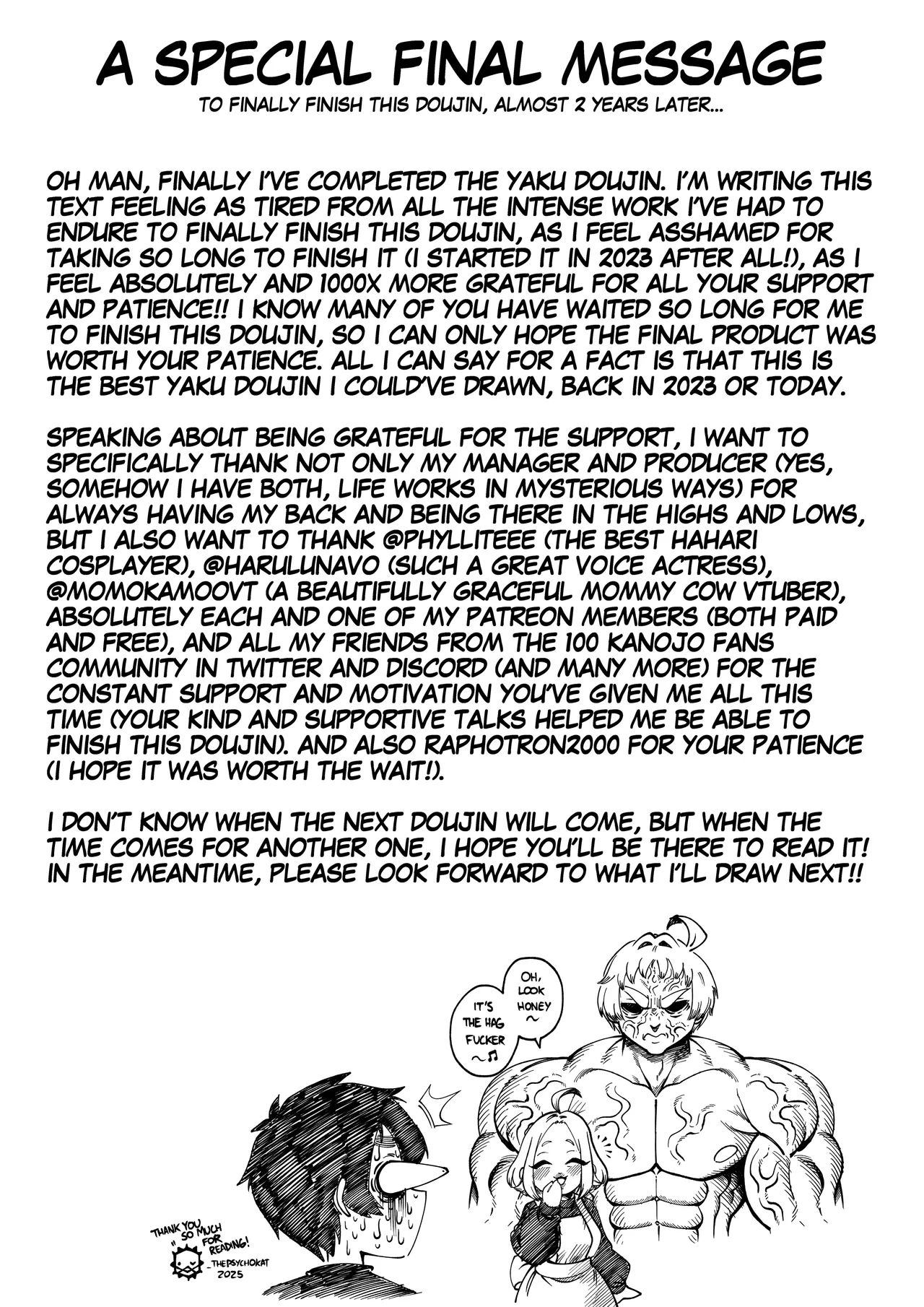 A 100 Kanojo Doujin: The Boyfriend Who Really Really Really Really Really LOVES Yaku Yakuzen [ThePsychoKat] imagen número 42