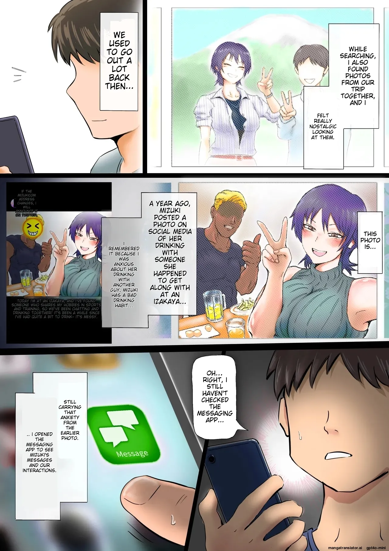 [Ankoku Chitai] Smapho-goshi ni Kieta Tsuma numero di immagine  4