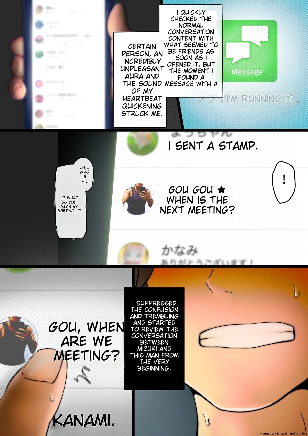 [Ankoku Chitai] Smapho-goshi ni Kieta Tsuma numero di immagine  5