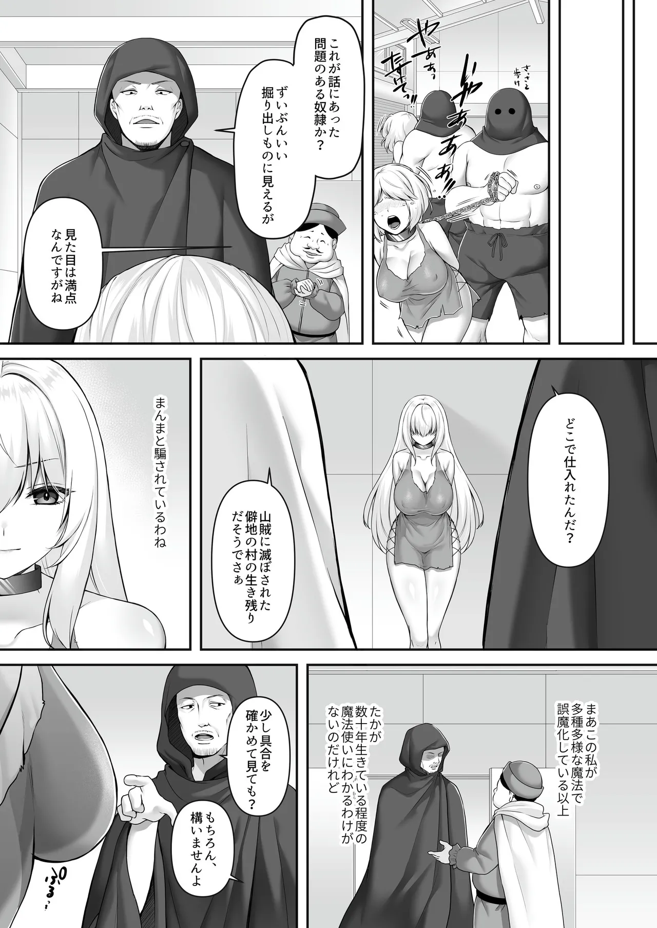 遮断賢者 ～百年生きた女賢者は囮捜査で感覚遮断魔法を使います～ image number 5