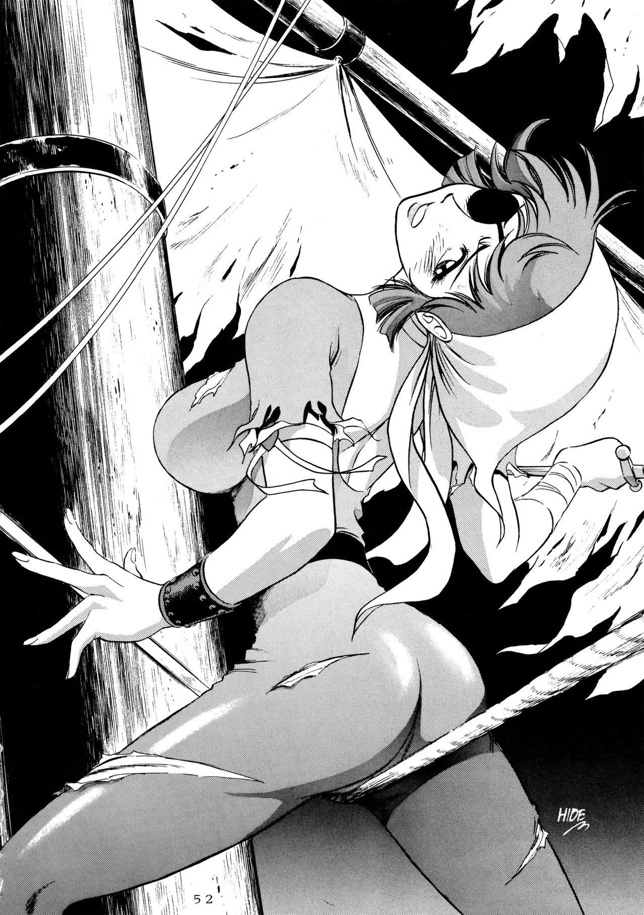 (C52) [Love Circle Young Punch (Hidemaru, Drill Murata)] Melon Oute (GaoGaiGar, Eko Eko Azarak) image number 51