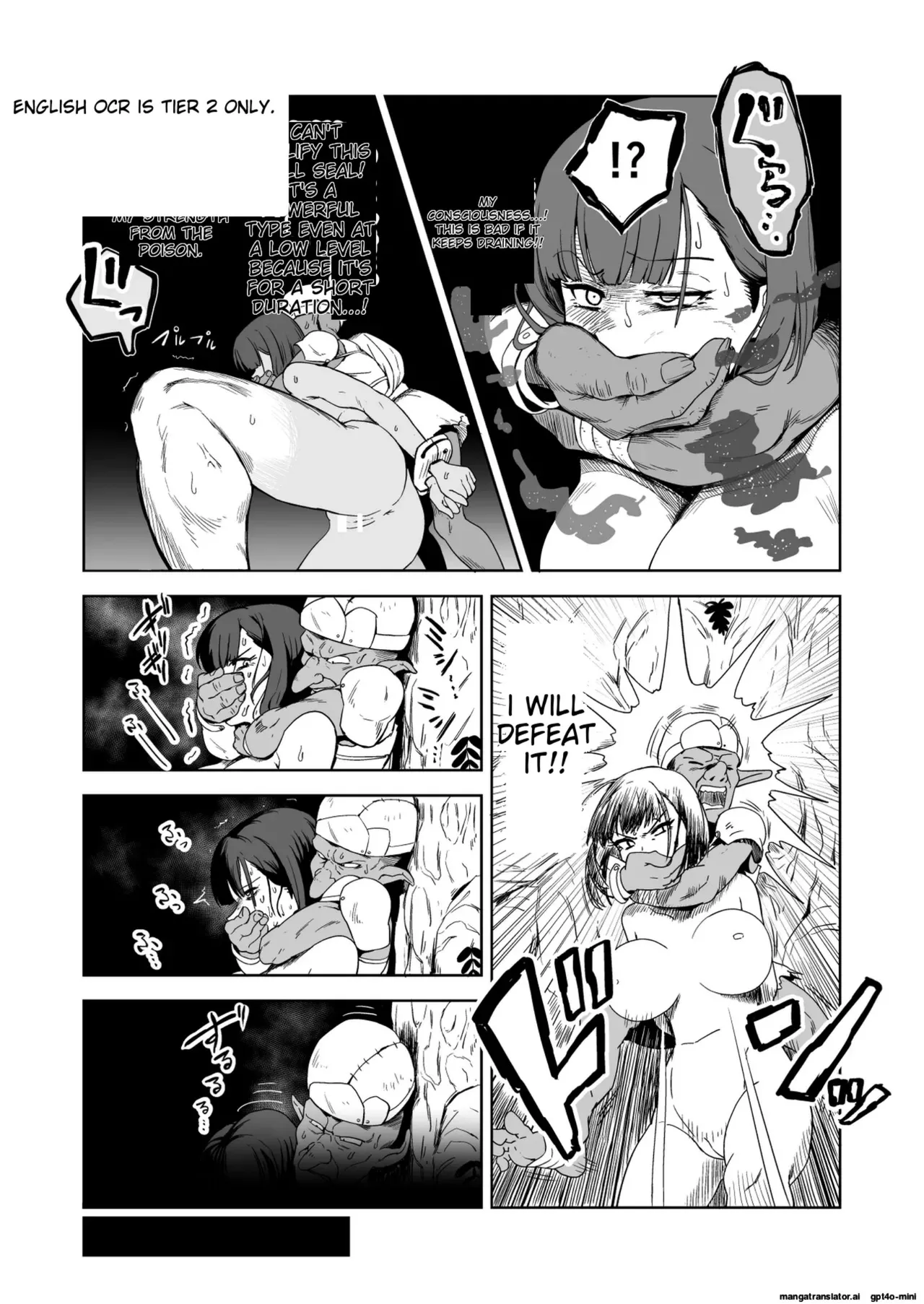 The Story of How a Masochistic Female Knight Looking to Get Gangbanged by Weaklings Became a Goblin Slave for Real; Part 2 numero di immagine  14