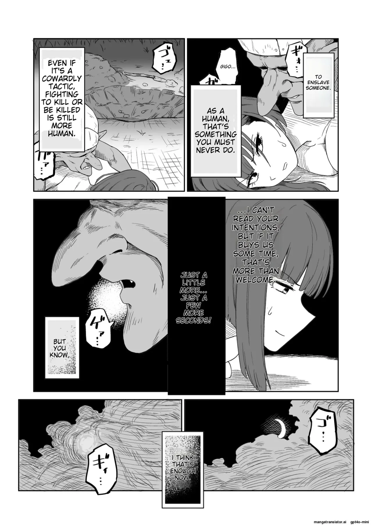 The Story of How a Masochistic Female Knight Looking to Get Gangbanged by Weaklings Became a Goblin Slave for Real; Part 2 numero di immagine  39