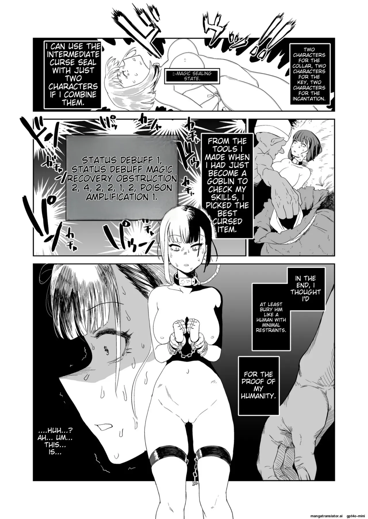 The Story of How a Masochistic Female Knight Looking to Get Gangbanged by Weaklings Became a Goblin Slave for Real; Part 2 numero di immagine  41