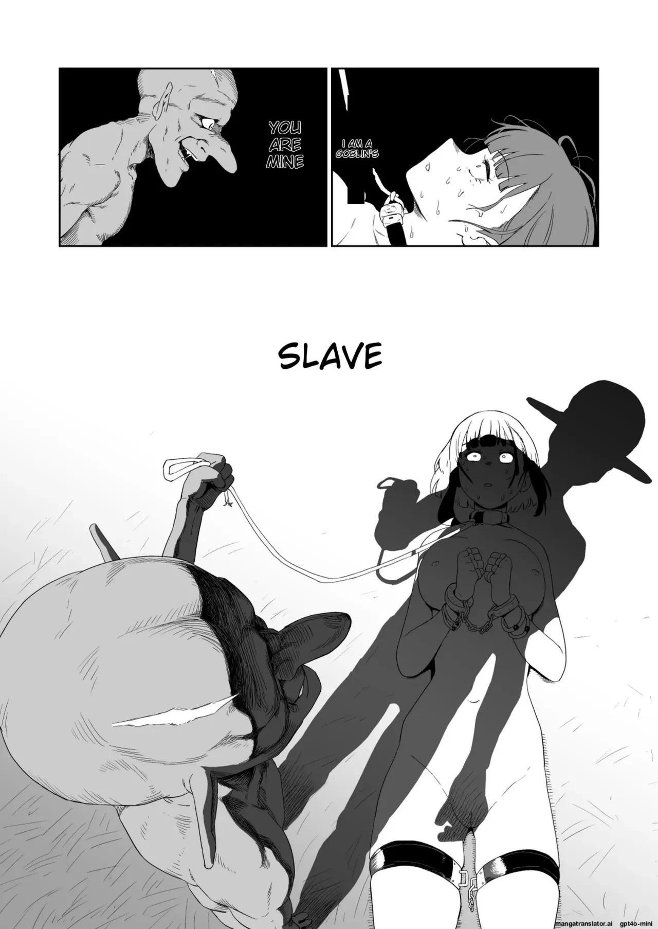 The Story of How a Masochistic Female Knight Looking to Get Gangbanged by Weaklings Became a Goblin Slave for Real; Part 2 numero di immagine  43