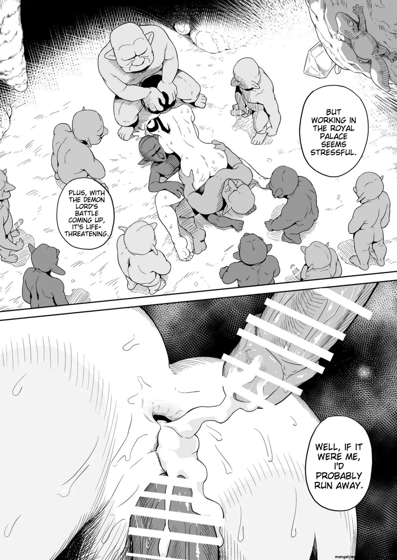 The Story of How a Masochistic Female Knight Looking to Get Gangbanged by Weaklings Became a Goblin Slave for Real; Part 2 numero di immagine  87