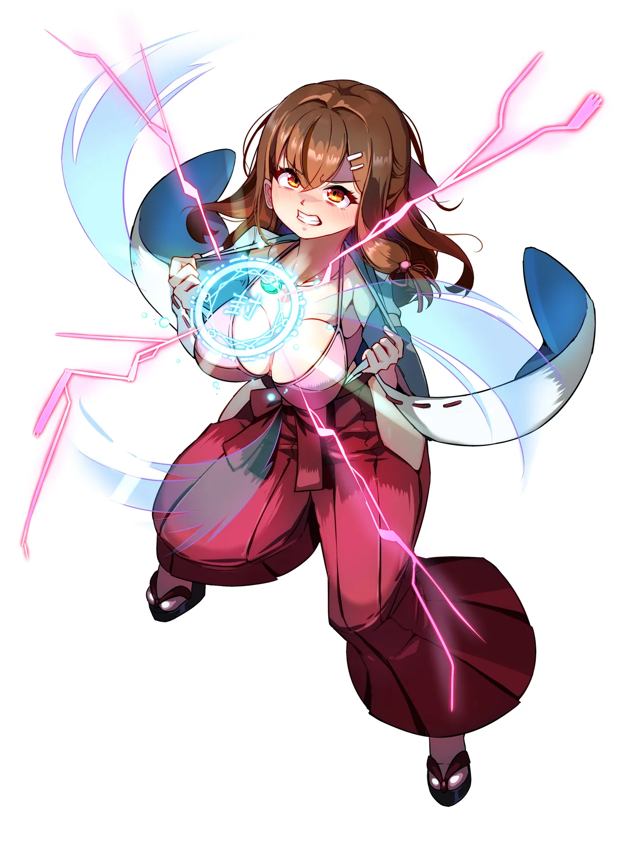 [春咲ちぼ太] 邪悪怨霊襲来！封印された退魔巫女！[中国翻訳] Bildnummer 6