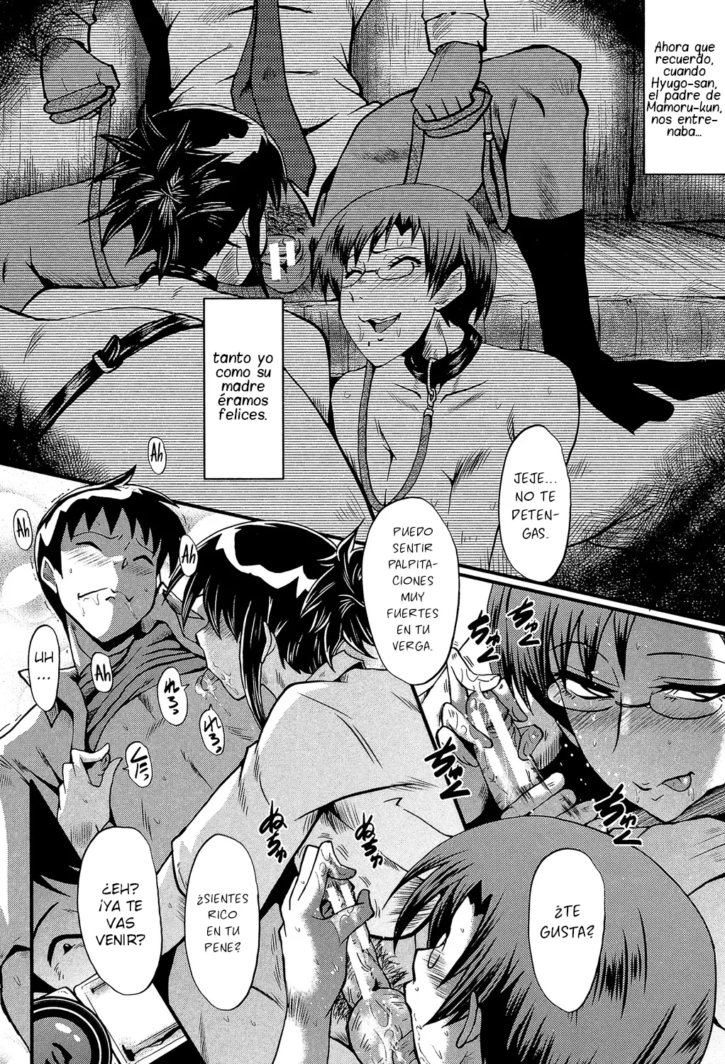 [SINK] Haha wa Buzama ni Koshi o Furu ~Gogo no Seibo-tachi~ Capítulo 5 [Digital] [Spanish] 画像番号 12