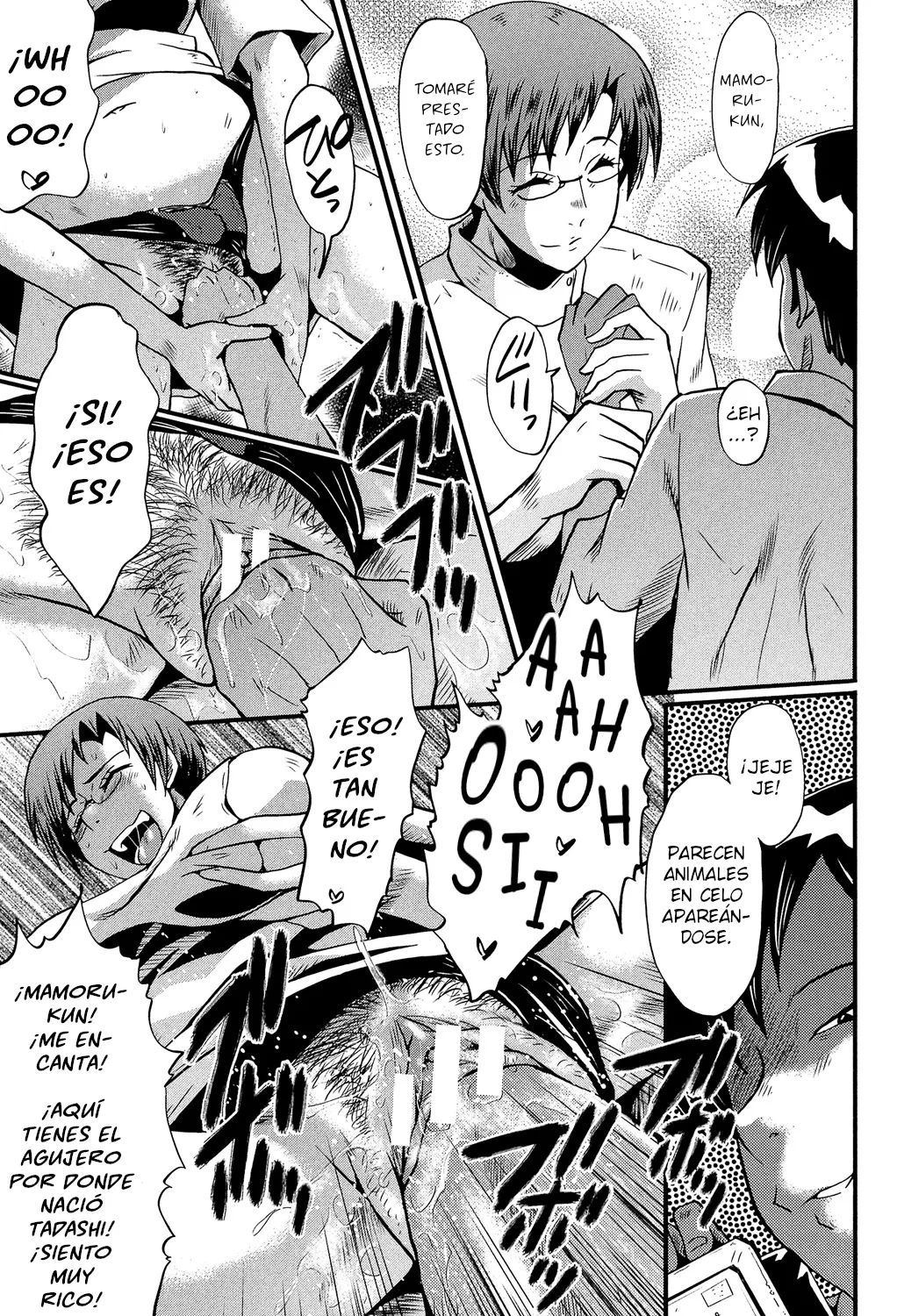 [SINK] Haha wa Buzama ni Koshi o Furu ~Gogo no Seibo-tachi~ Capítulo 5 [Digital] [Spanish] 画像番号 15