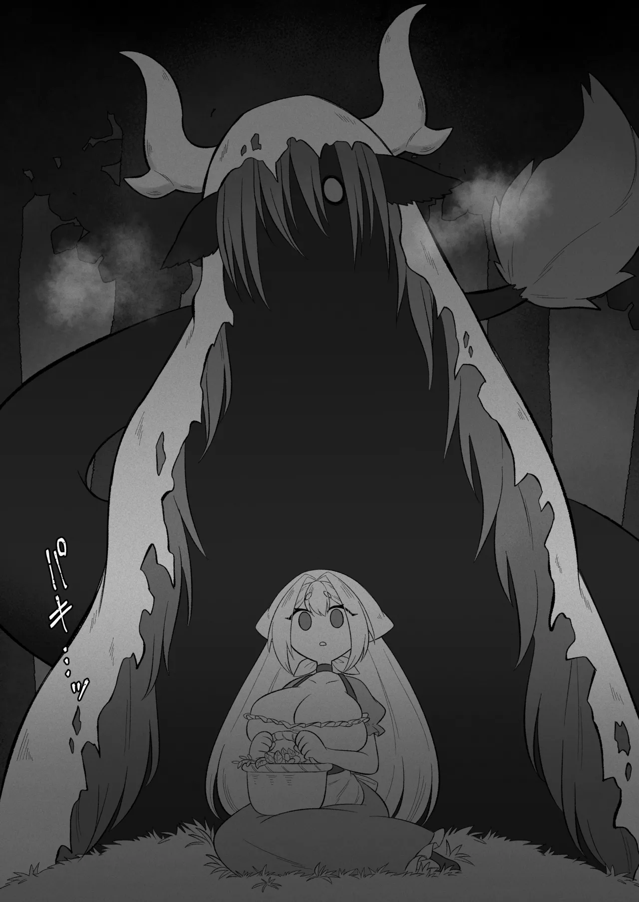 [Moto no Hondana (Moto)] Aru Hi Mori no Naka Shokushu no Kaibutsu ni Tanetsuke Koubi Sareru Shoujo no Ohanashi [Project Valvrein] 图片编号 5