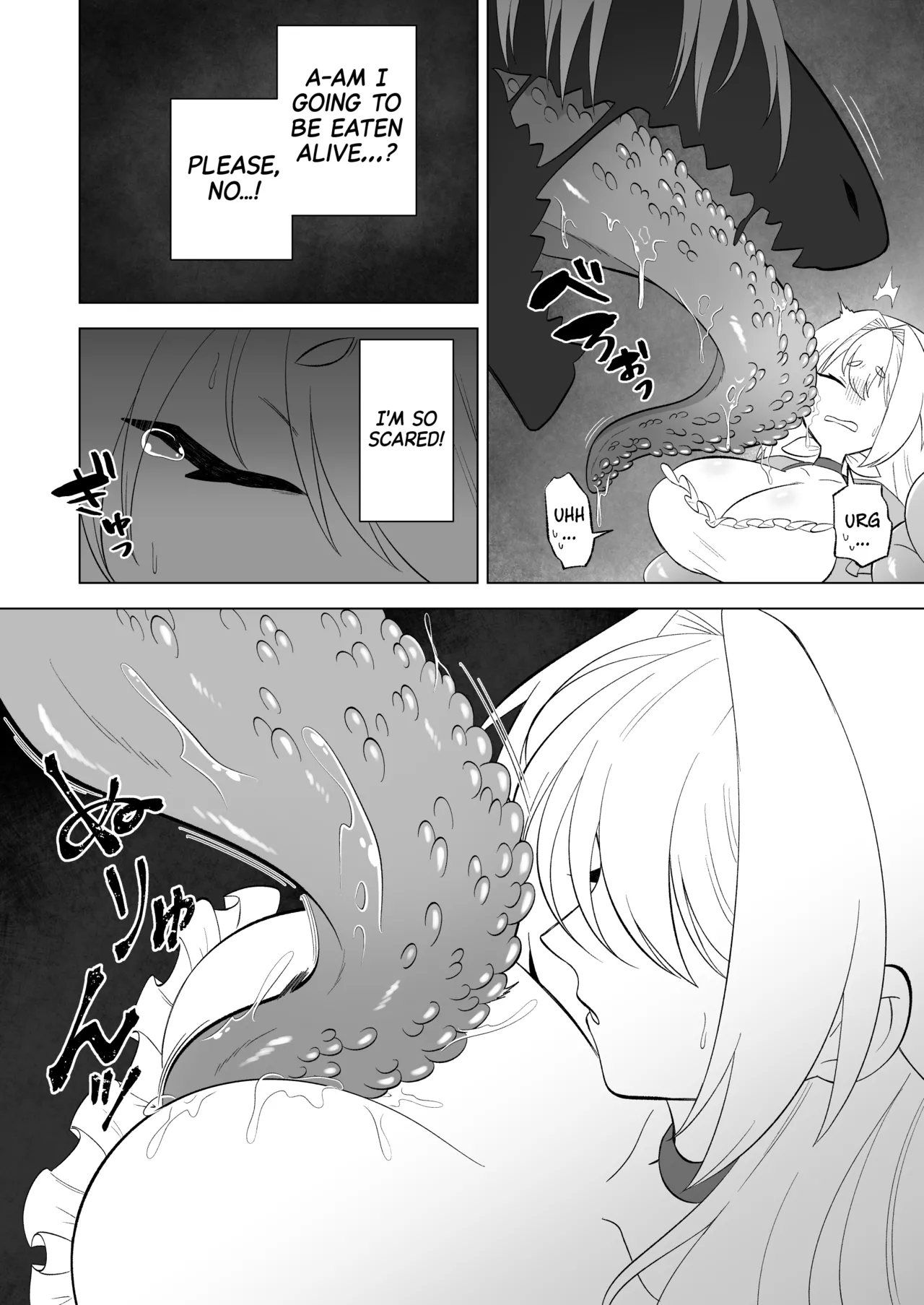 [Moto no Hondana (Moto)] Aru Hi Mori no Naka Shokushu no Kaibutsu ni Tanetsuke Koubi Sareru Shoujo no Ohanashi [Project Valvrein] 图片编号 9