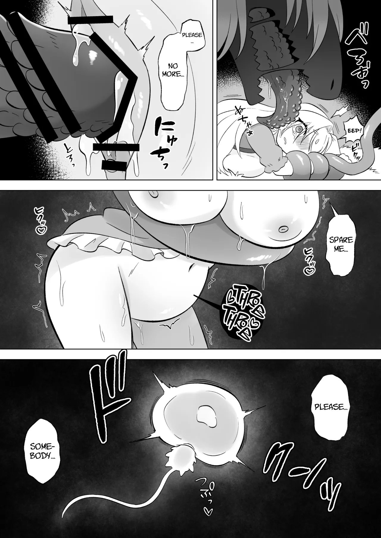 [Moto no Hondana (Moto)] Aru Hi Mori no Naka Shokushu no Kaibutsu ni Tanetsuke Koubi Sareru Shoujo no Ohanashi [Project Valvrein] 图片编号 54