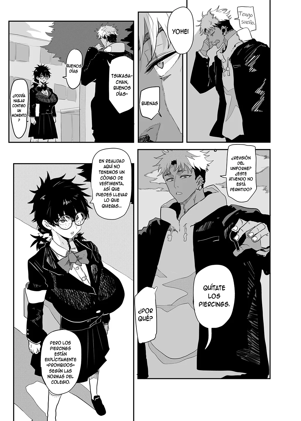 [Gankiya (Doctor Masube)] Uesugi Tsukasa wa Kaihatsu sareteiru／Fuyu｜Uesugi Tsukasa está en desarrollo／Invierno [Spanish] [S-Translation] image number 6