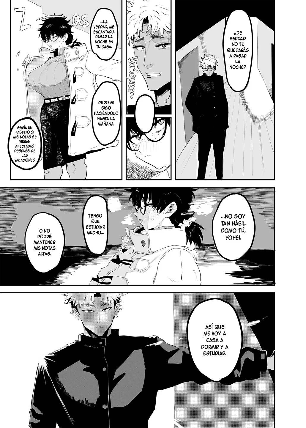 [Gankiya (Doctor Masube)] Uesugi Tsukasa wa Kaihatsu sareteiru／Fuyu｜Uesugi Tsukasa está en desarrollo／Invierno [Spanish] [S-Translation] image number 46