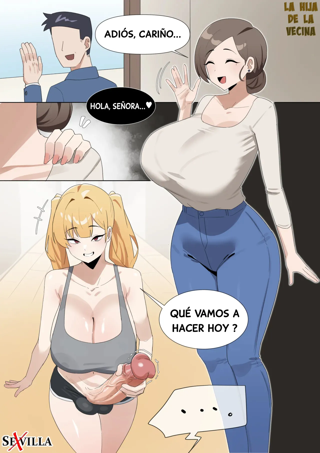 LA HIJA DE LA VECINA [Spanish] [Rewrite] [5eXv1LL4 - Mano Negra - KARAY] image number 1