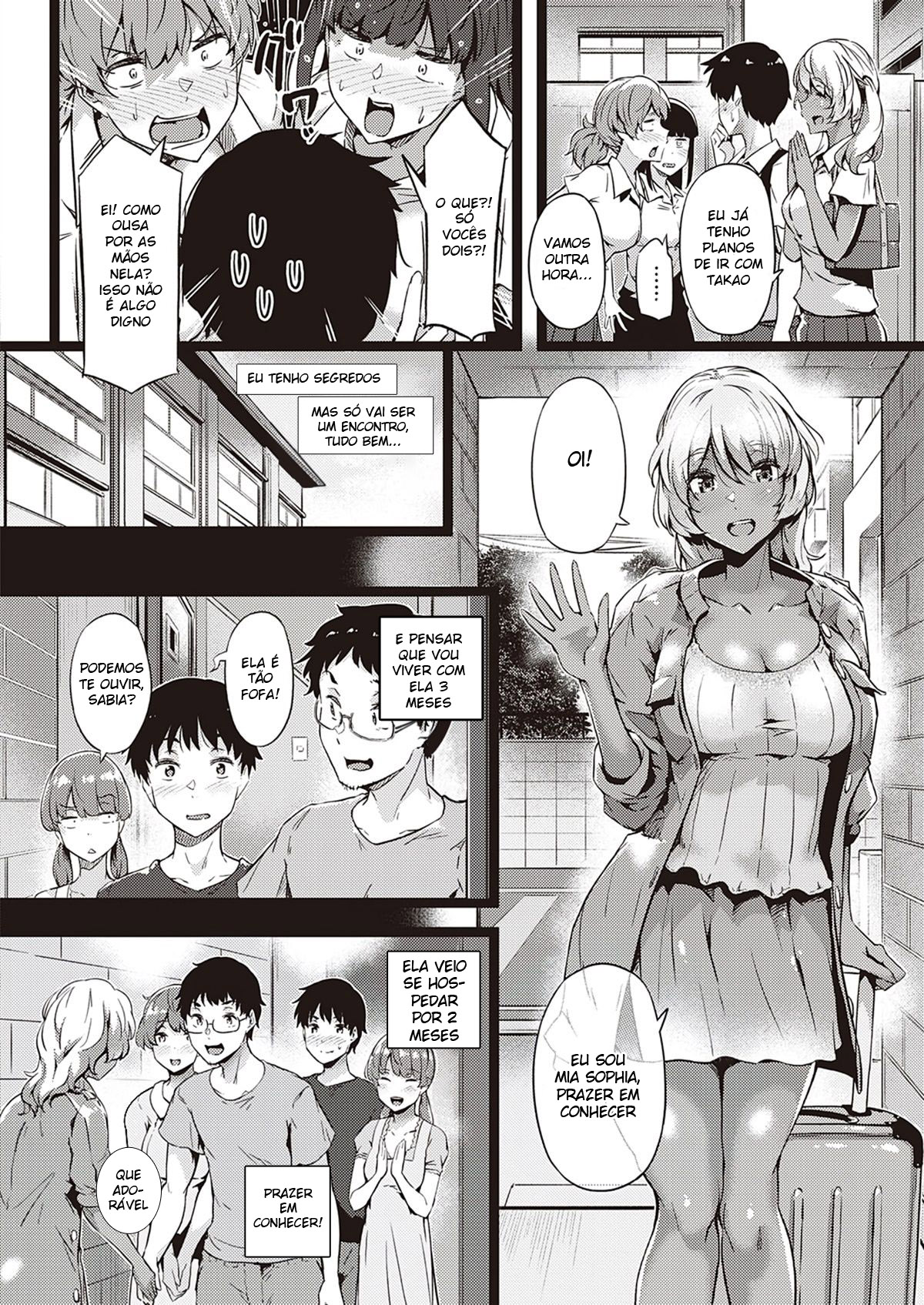 [Tokiwa Midori] Kurumi Joucho (COMIC ExE 27) [Portuguese-BR] [Mundo Hentai] [Digital] image number 6