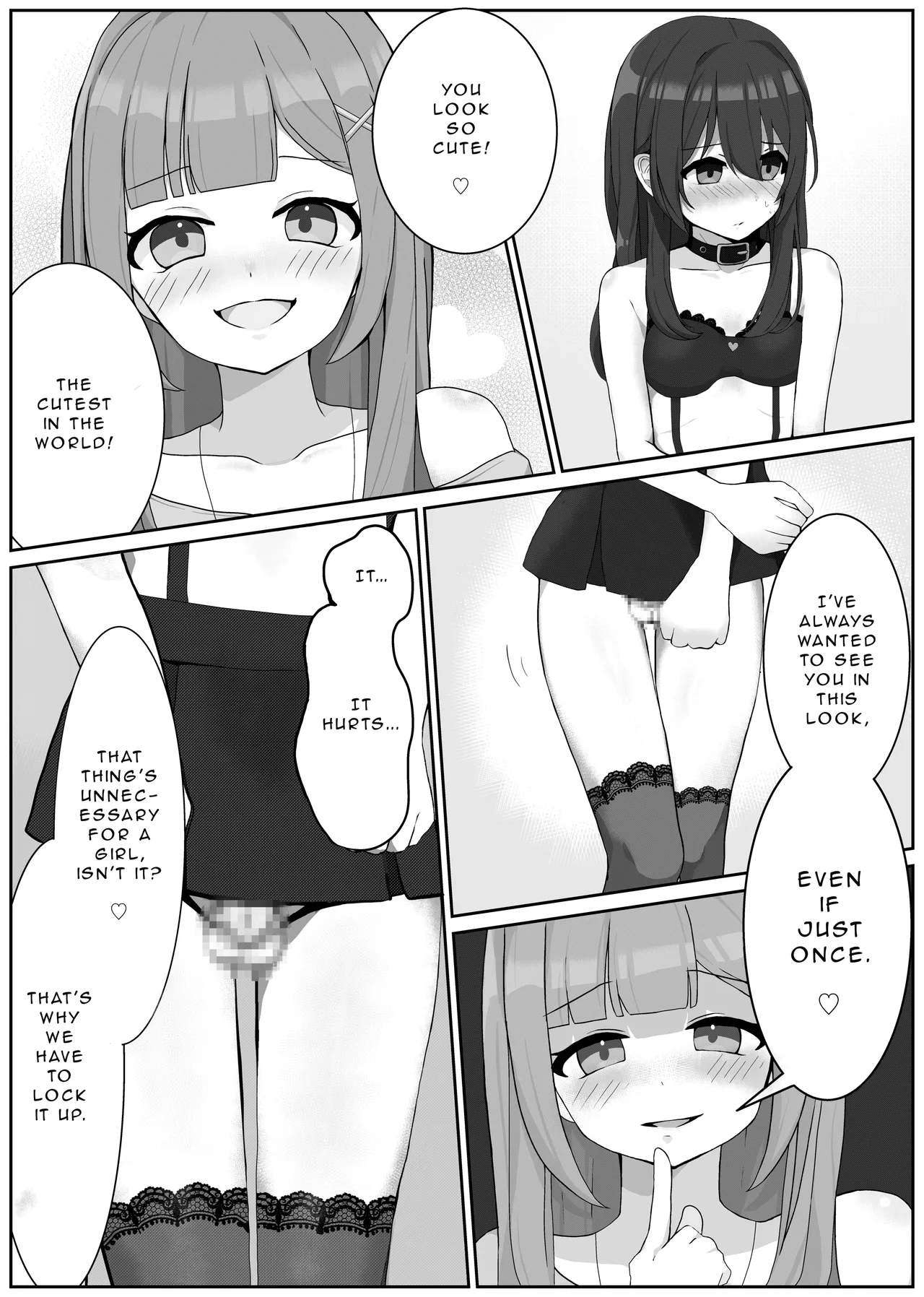 [Hentai Maso Kenkyuujo (Mikoda Miku)] Atomodori Dekinai Josei-ka Hentai Maso Choukyou | The Perverted Masochist Feminization Training from which there is no return [English] image number 5