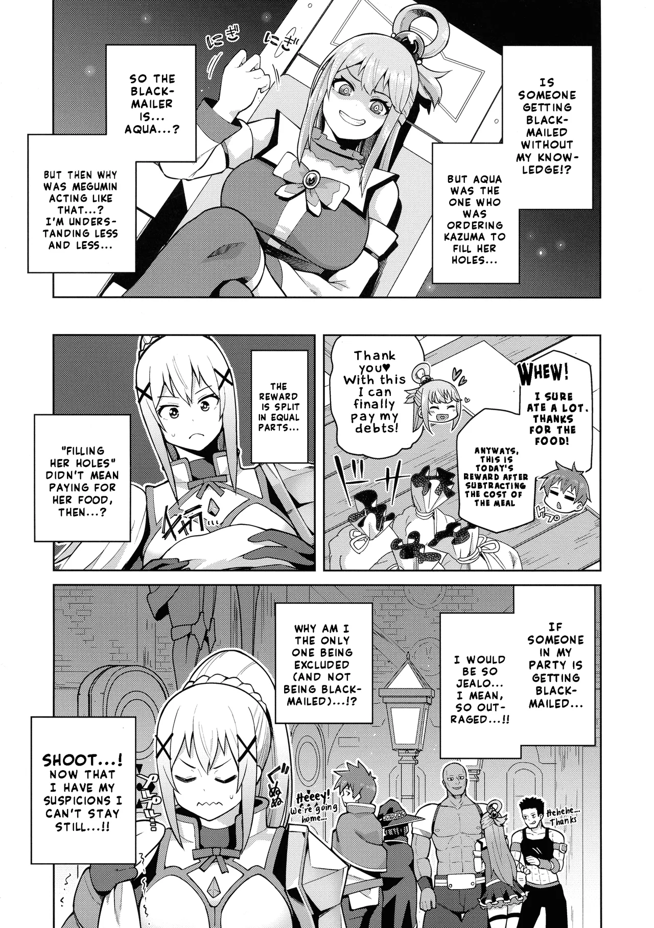 [Tamaya (Nonaka Tama)] Kono Seikishi ni mo Zecchou o! <Zenpen> (Kono Subarashii Sekai ni Syukufuku o!) (English) image number 12