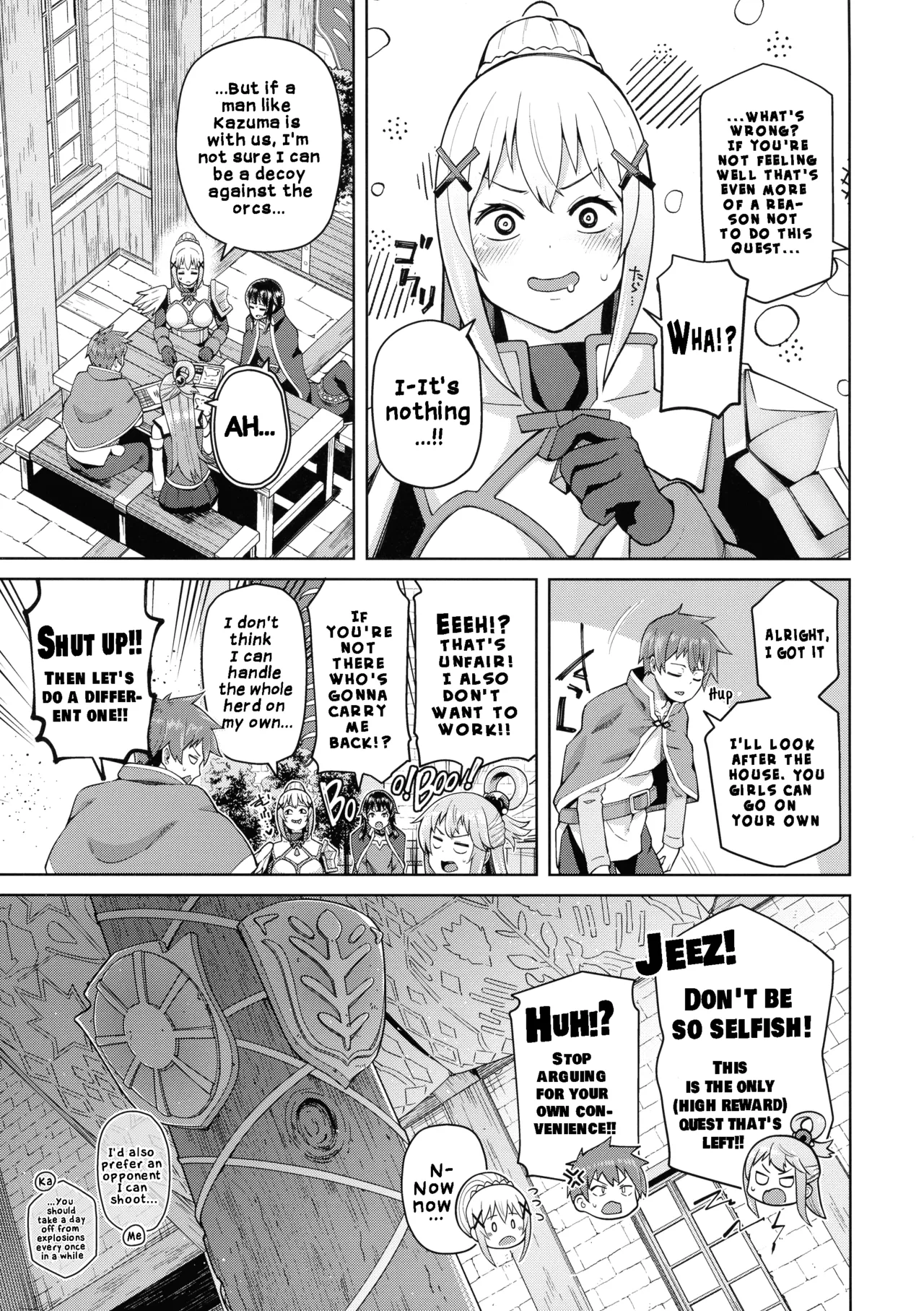 [Tamaya (Nonaka Tama)] Kono Seikishi ni mo Zecchou o! <Zenpen> (Kono Subarashii Sekai ni Syukufuku o!) (English) image number 28