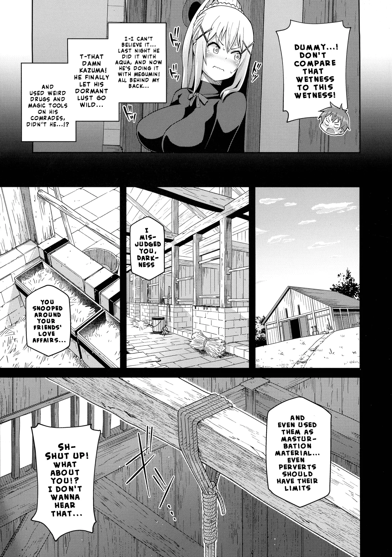 [Tamaya (Nonaka Tama)] Kono Seikishi ni mo Zecchou o! <Zenpen> (Kono Subarashii Sekai ni Syukufuku o!) (English) image number 36