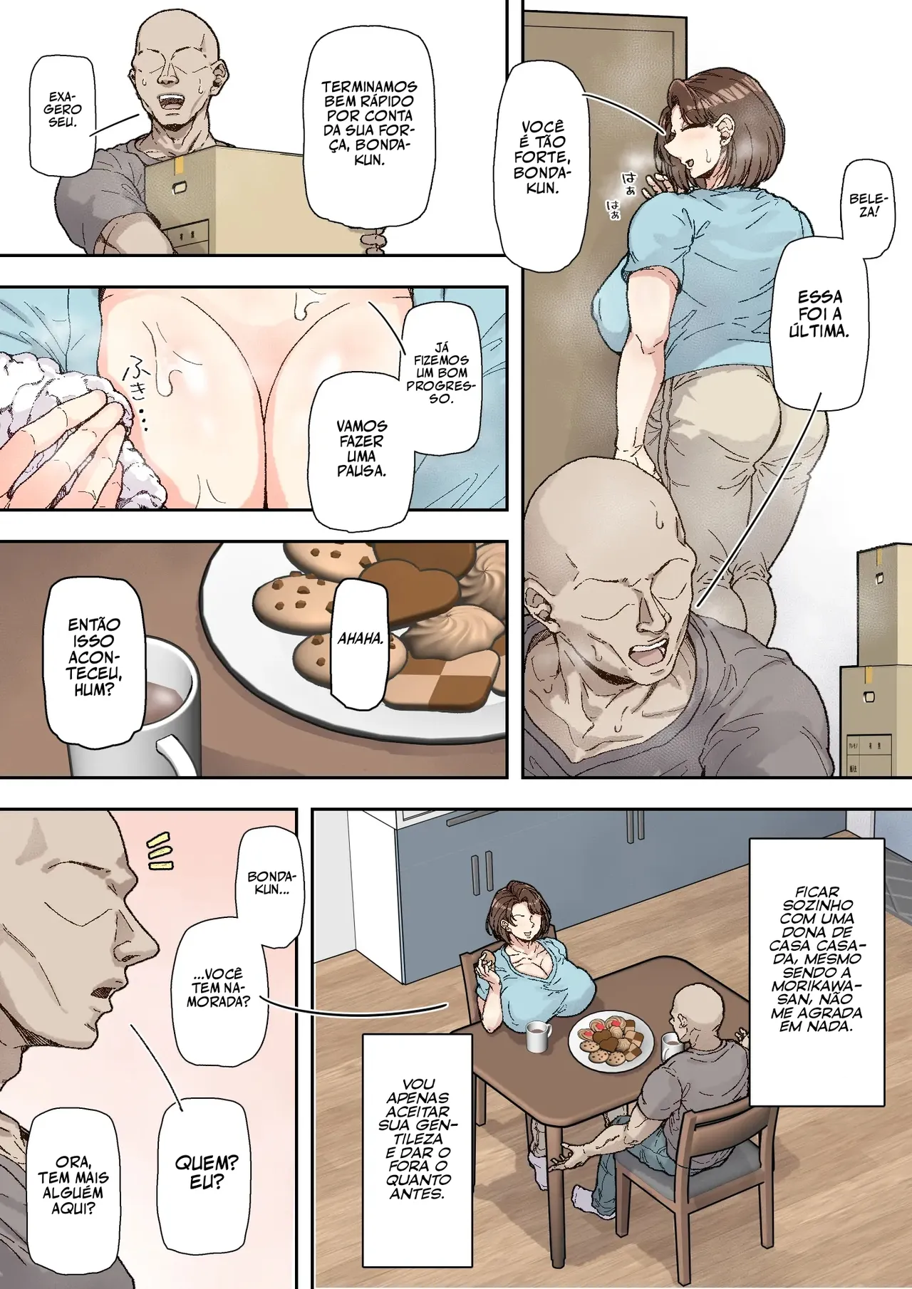 [Marui Square] Morikawa Minako (42) Beit-saki no Deka Chin-kun ni Assari Kan Ochi [Portuguese-BR] 图片编号 3