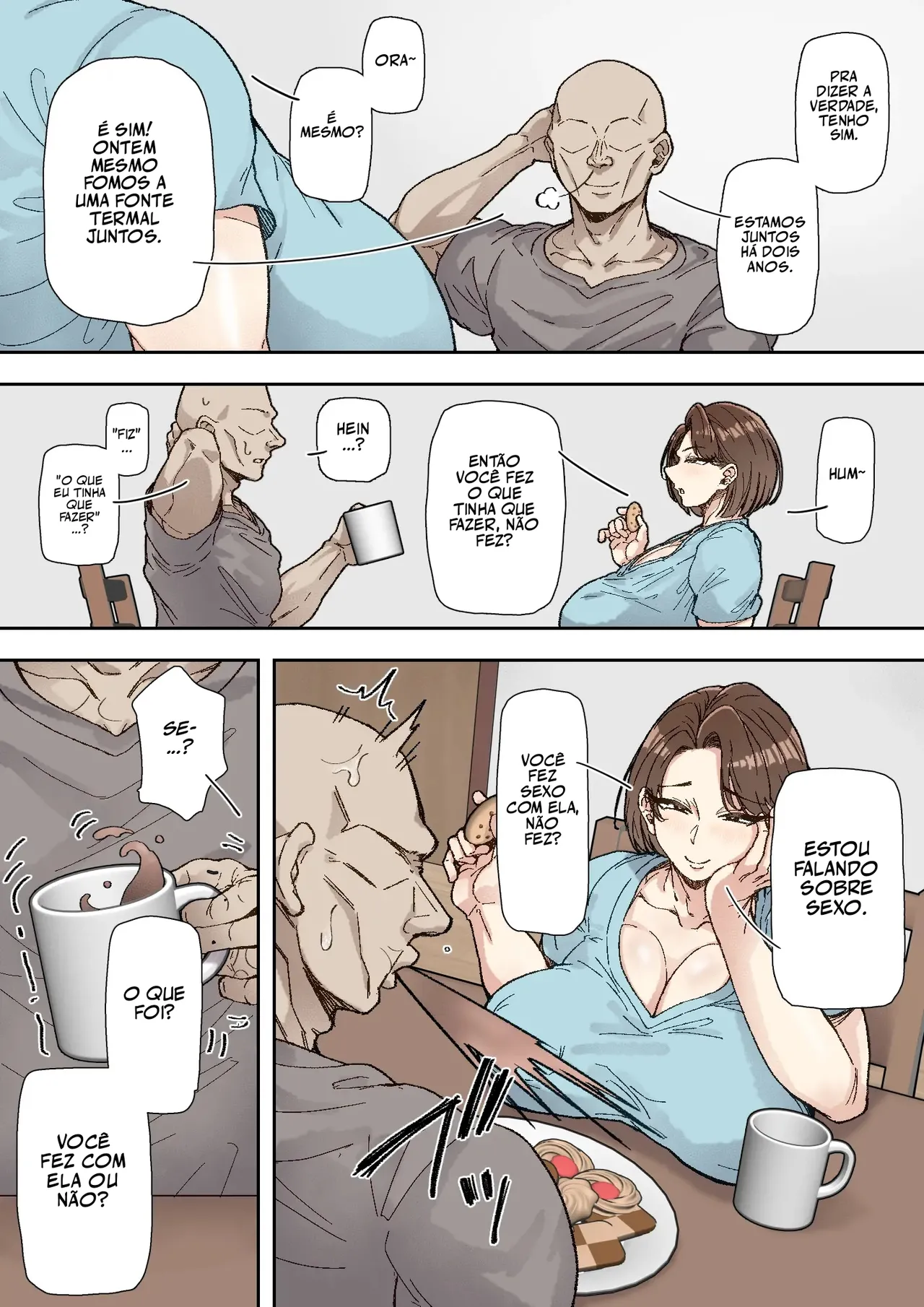 [Marui Square] Morikawa Minako (42) Beit-saki no Deka Chin-kun ni Assari Kan Ochi [Portuguese-BR] 图片编号 4