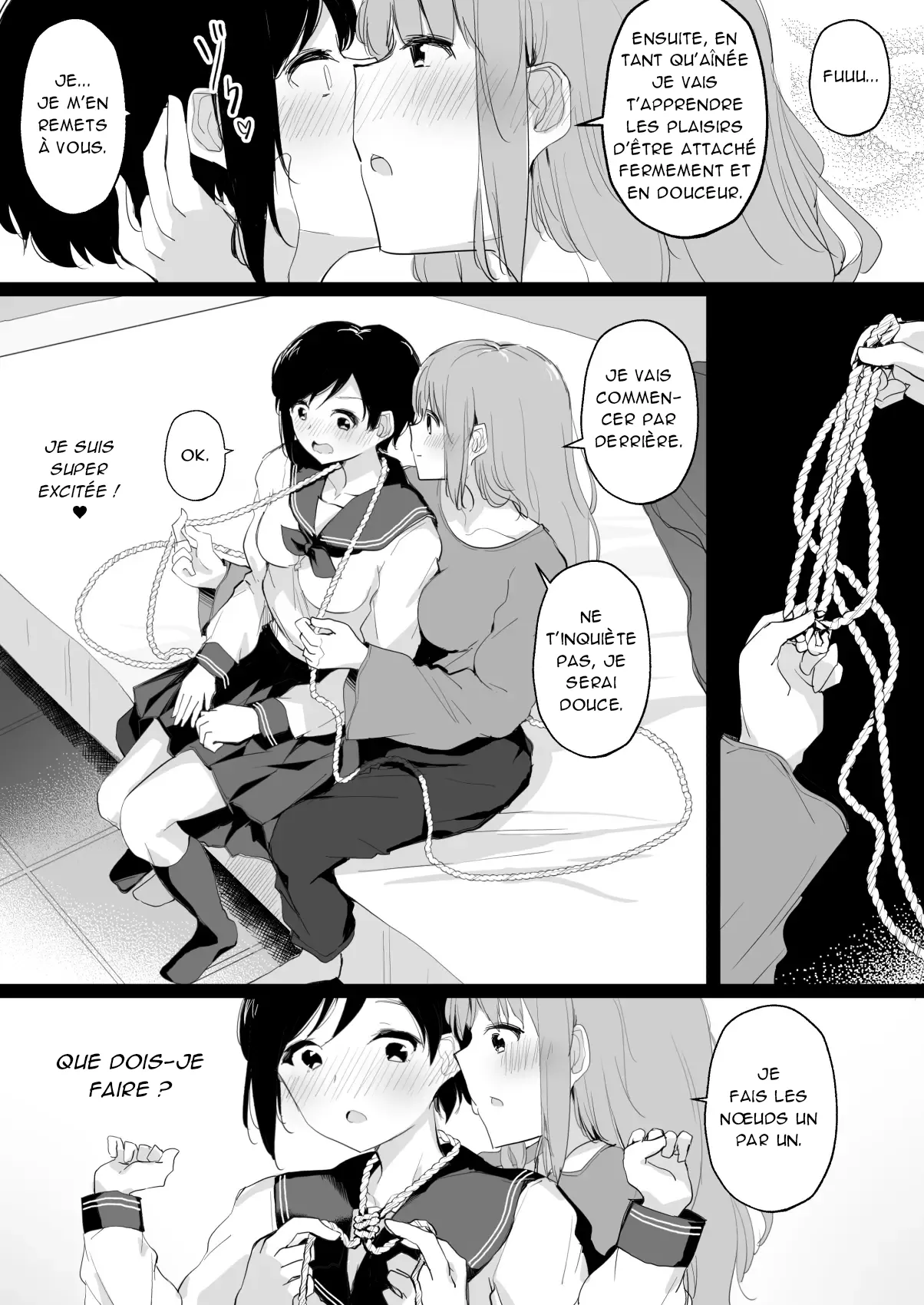 [maguro shining] Do M Uraaka Joshi ga Kousoku Yuri Ecchi de Onna Doushi no Yosa o Oshiekomarechau Hon [French] [Akroda] 画像番号 12