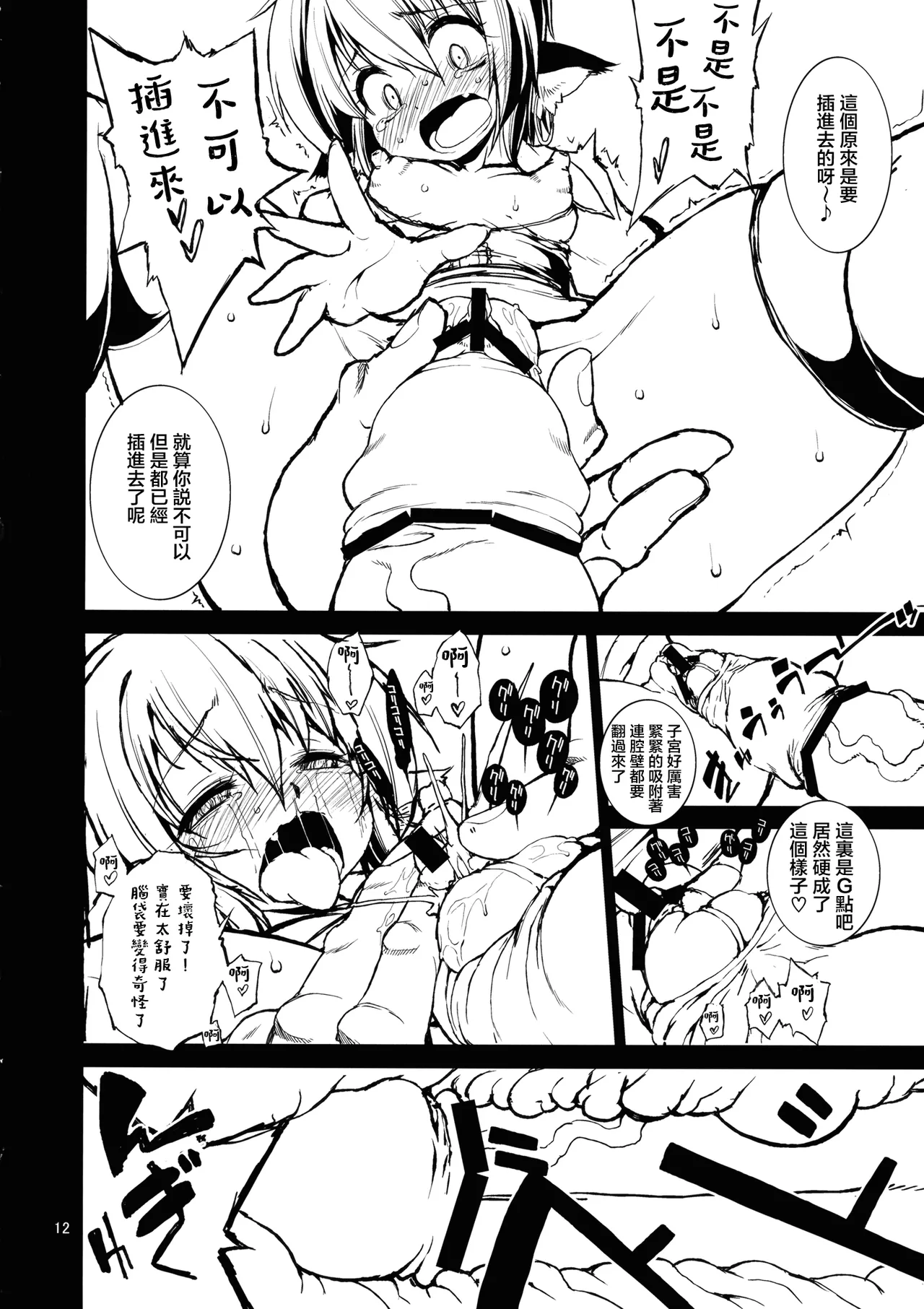 (Reitaisai 10) [Albatross (Nikusyo)] Juicy Chicken (Touhou Project) [Chinese] [堕樱汉化组] numero di immagine  11