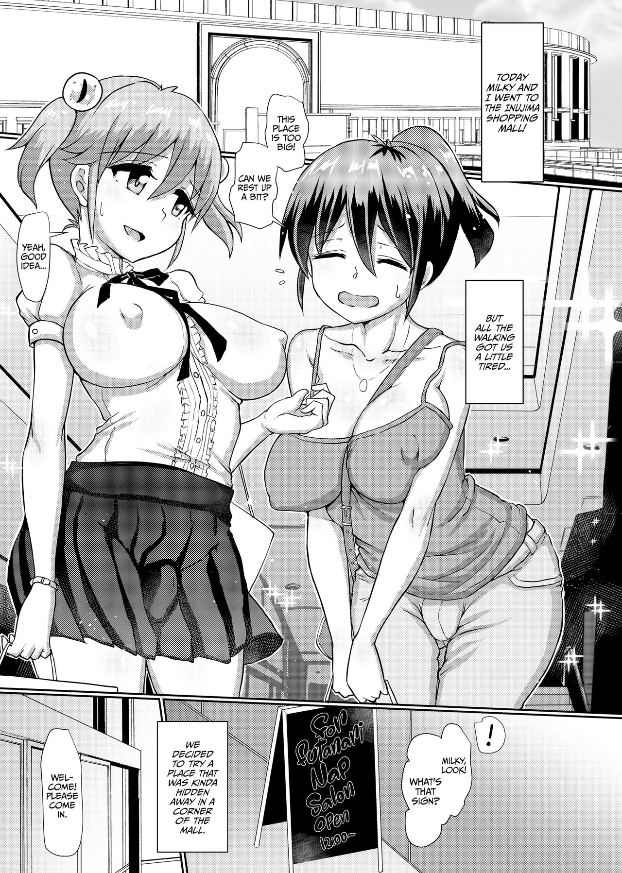 [Aoba Q Madou (Futaba Yodomu)] Issho ni Futanari Practice 5 [English] [Decensored] [Digital] imagen número 2