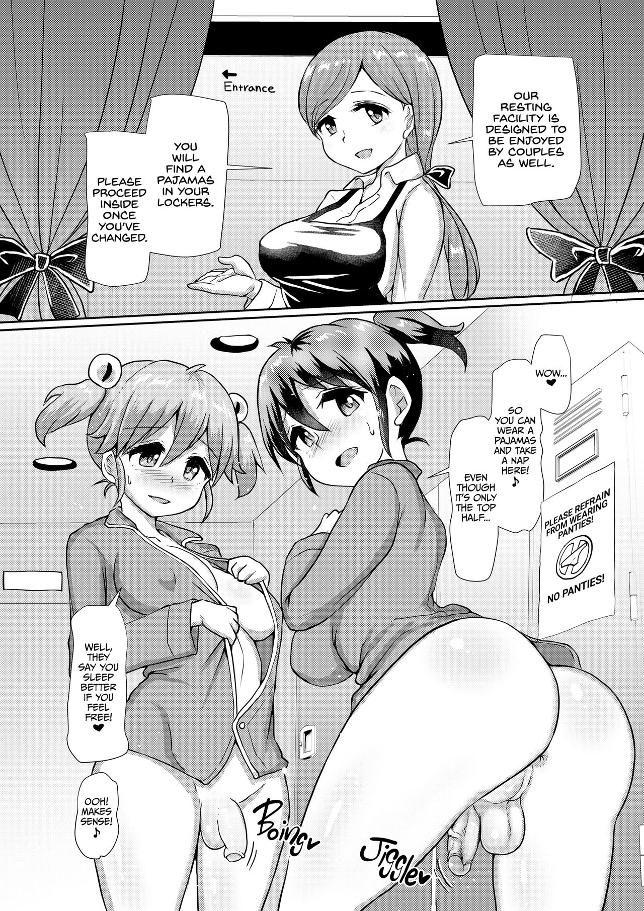 [Aoba Q Madou (Futaba Yodomu)] Issho ni Futanari Practice 5 [English] [Decensored] [Digital] imagen número 3