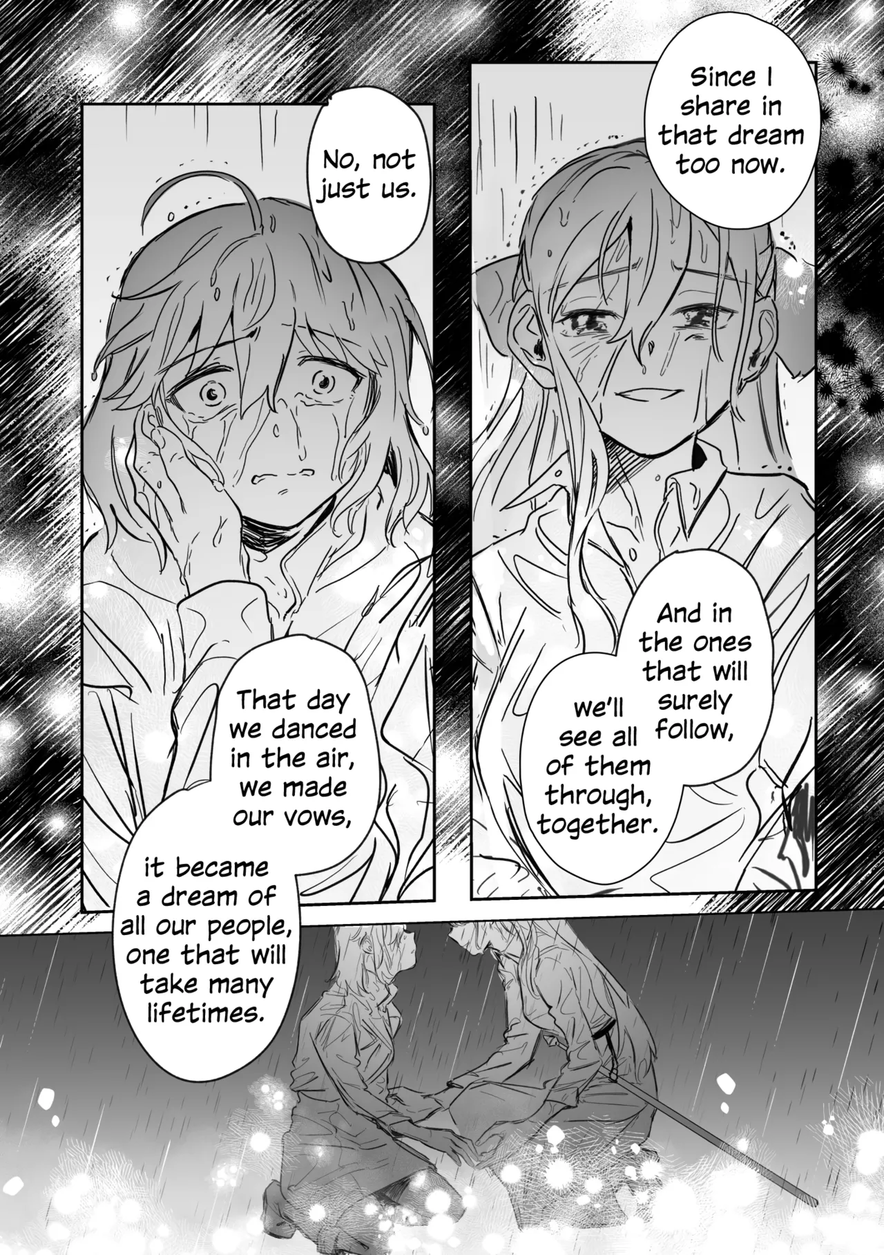 [Koyomania] Amrita (Tensei Oujo to Tensai Reijou no Mahou Kakumei) [English] [Digital] numero di immagine  57