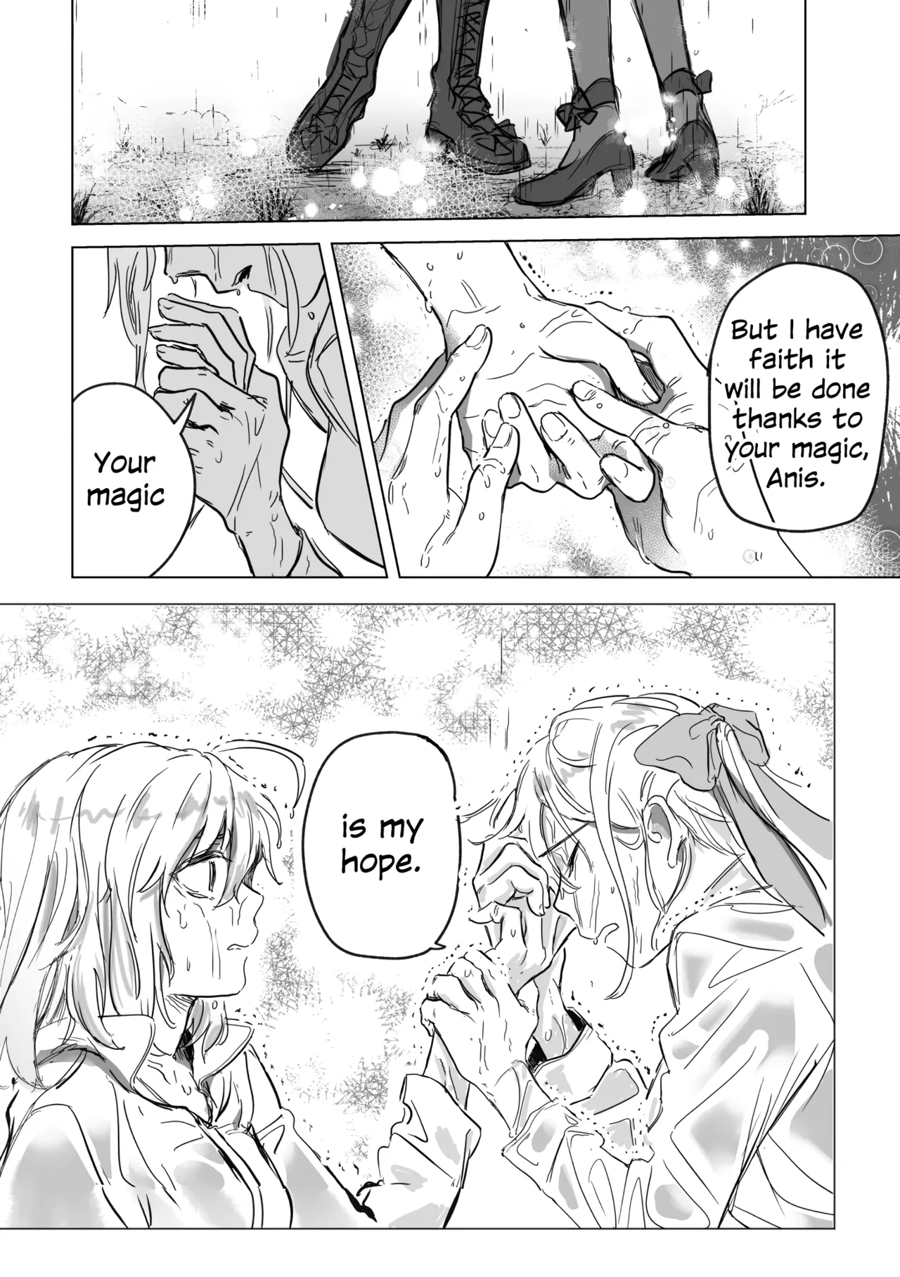 [Koyomania] Amrita (Tensei Oujo to Tensai Reijou no Mahou Kakumei) [English] [Digital] numero di immagine  58