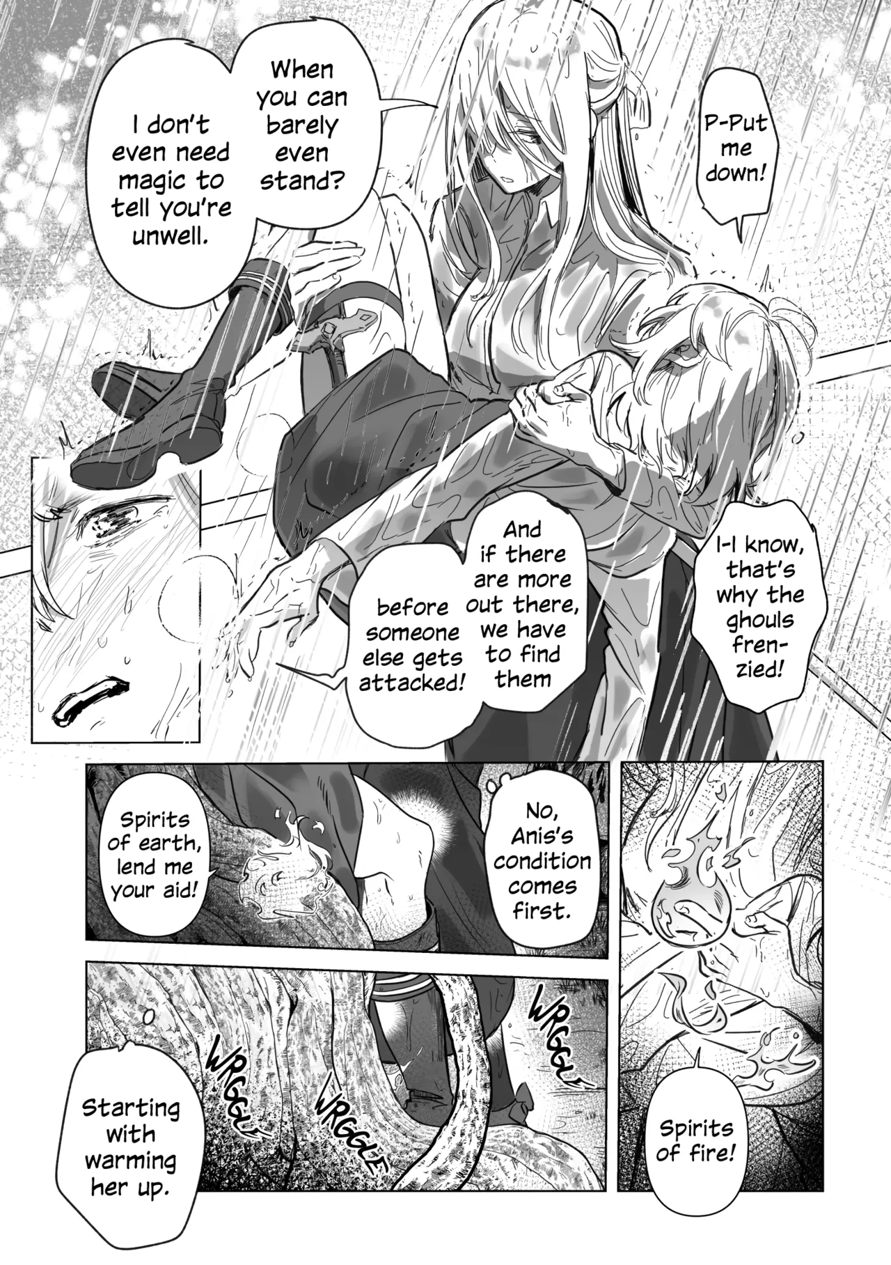 [Koyomania] Amrita (Tensei Oujo to Tensai Reijou no Mahou Kakumei) [English] [Digital] numero di immagine  64