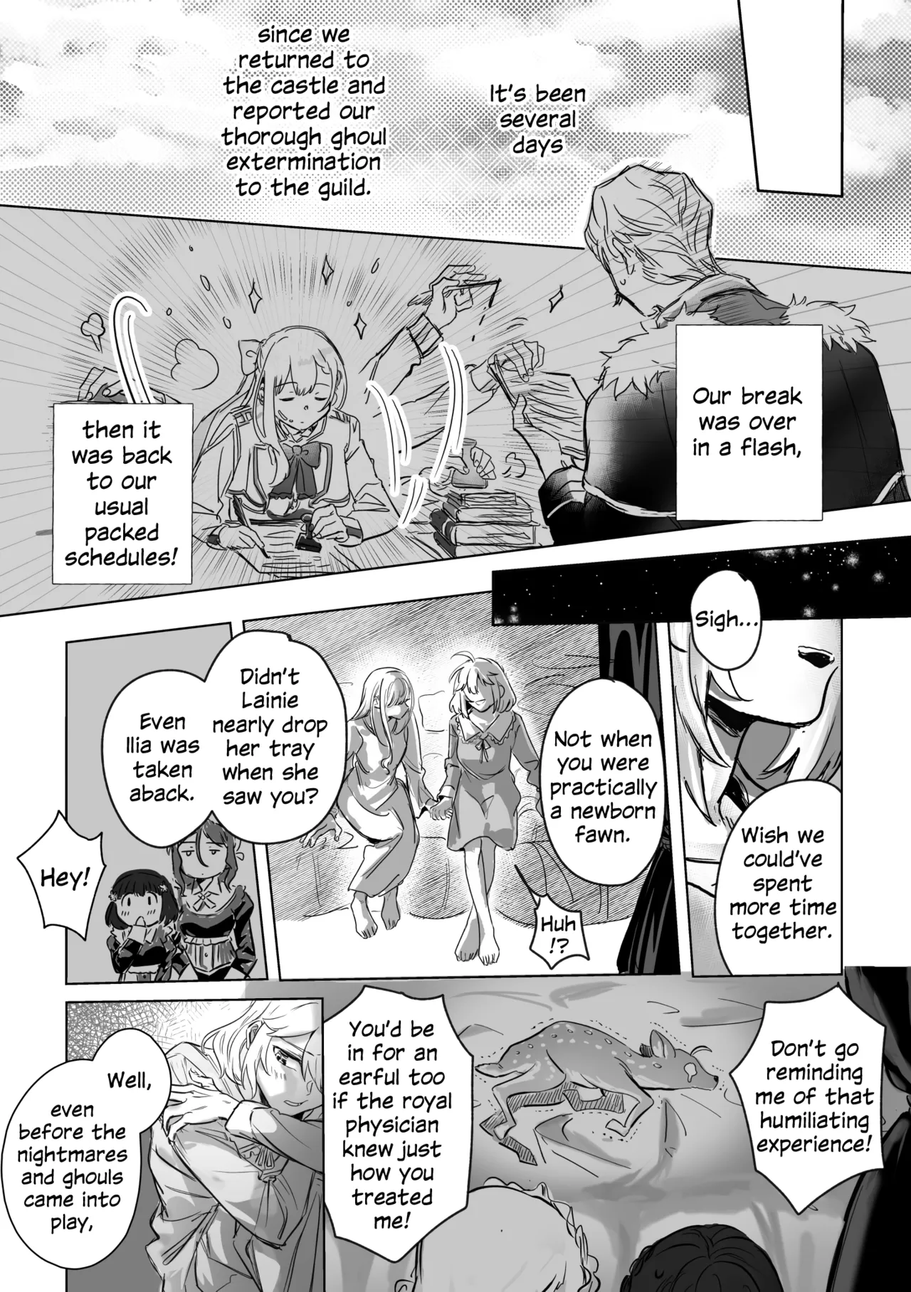 [Koyomania] Amrita (Tensei Oujo to Tensai Reijou no Mahou Kakumei) [English] [Digital] numero di immagine  128