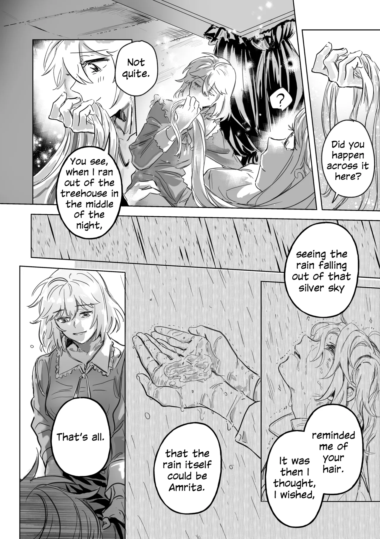 [Koyomania] Amrita (Tensei Oujo to Tensai Reijou no Mahou Kakumei) [English] [Digital] numero di immagine  131